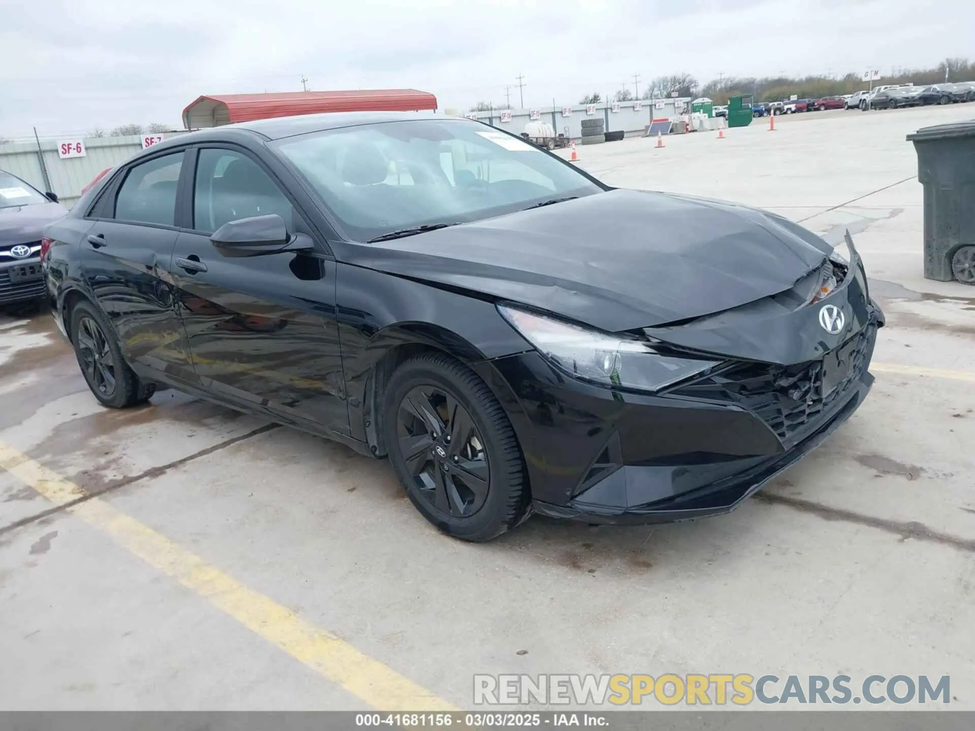 1 Фотография поврежденного автомобиля KMHLM4AG0PU520797 HYUNDAI ELANTRA 2023