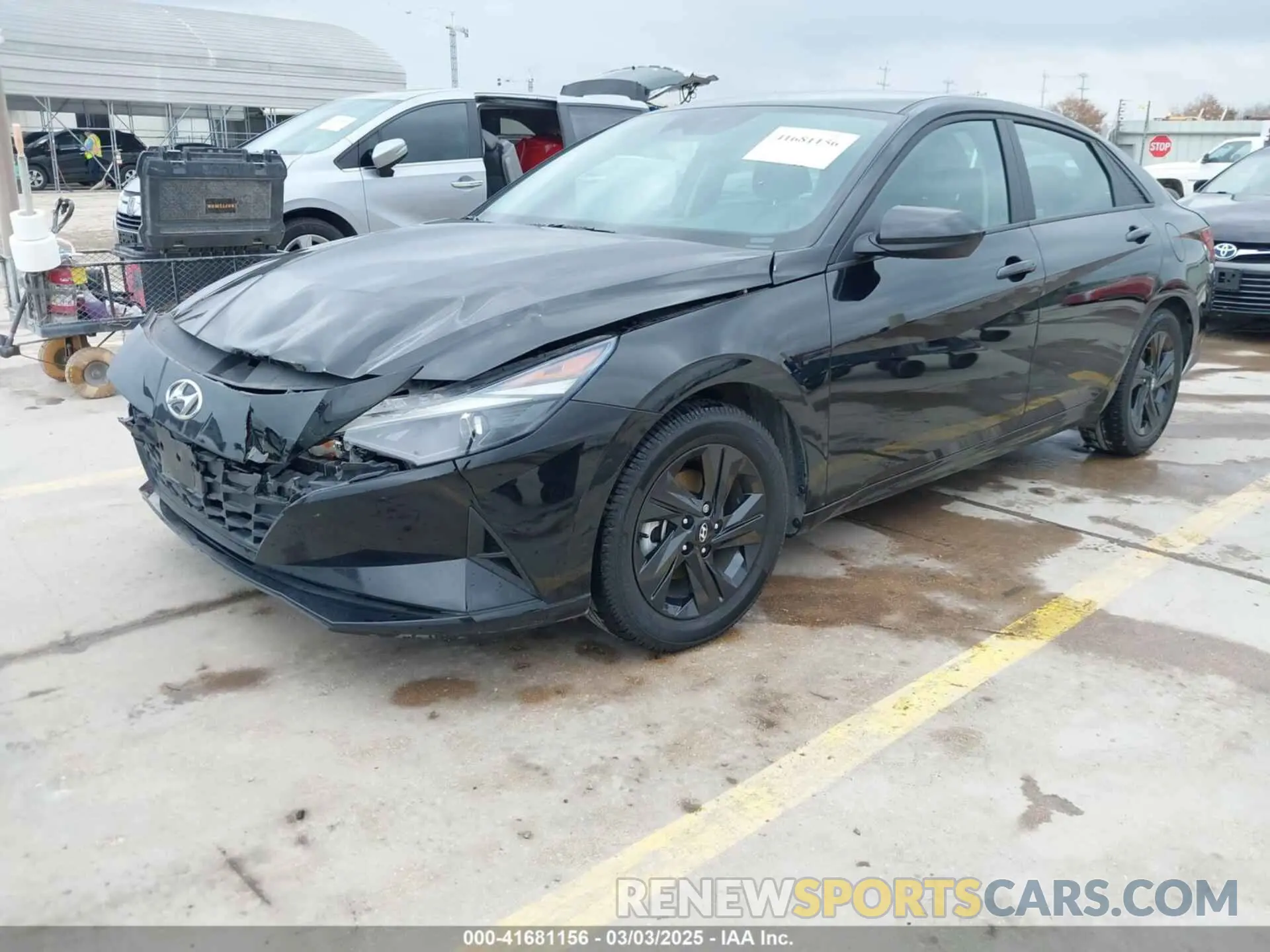 2 Фотография поврежденного автомобиля KMHLM4AG0PU520797 HYUNDAI ELANTRA 2023