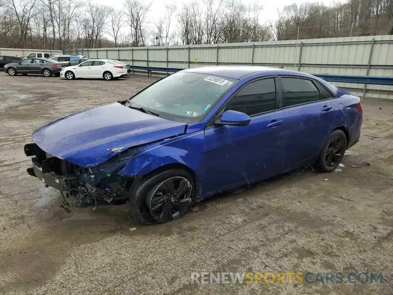 1 Photograph of a damaged car KMHLM4AG1PU393235 HYUNDAI ELANTRA 2023