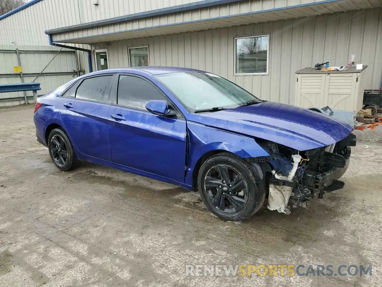 4 Photograph of a damaged car KMHLM4AG1PU393235 HYUNDAI ELANTRA 2023