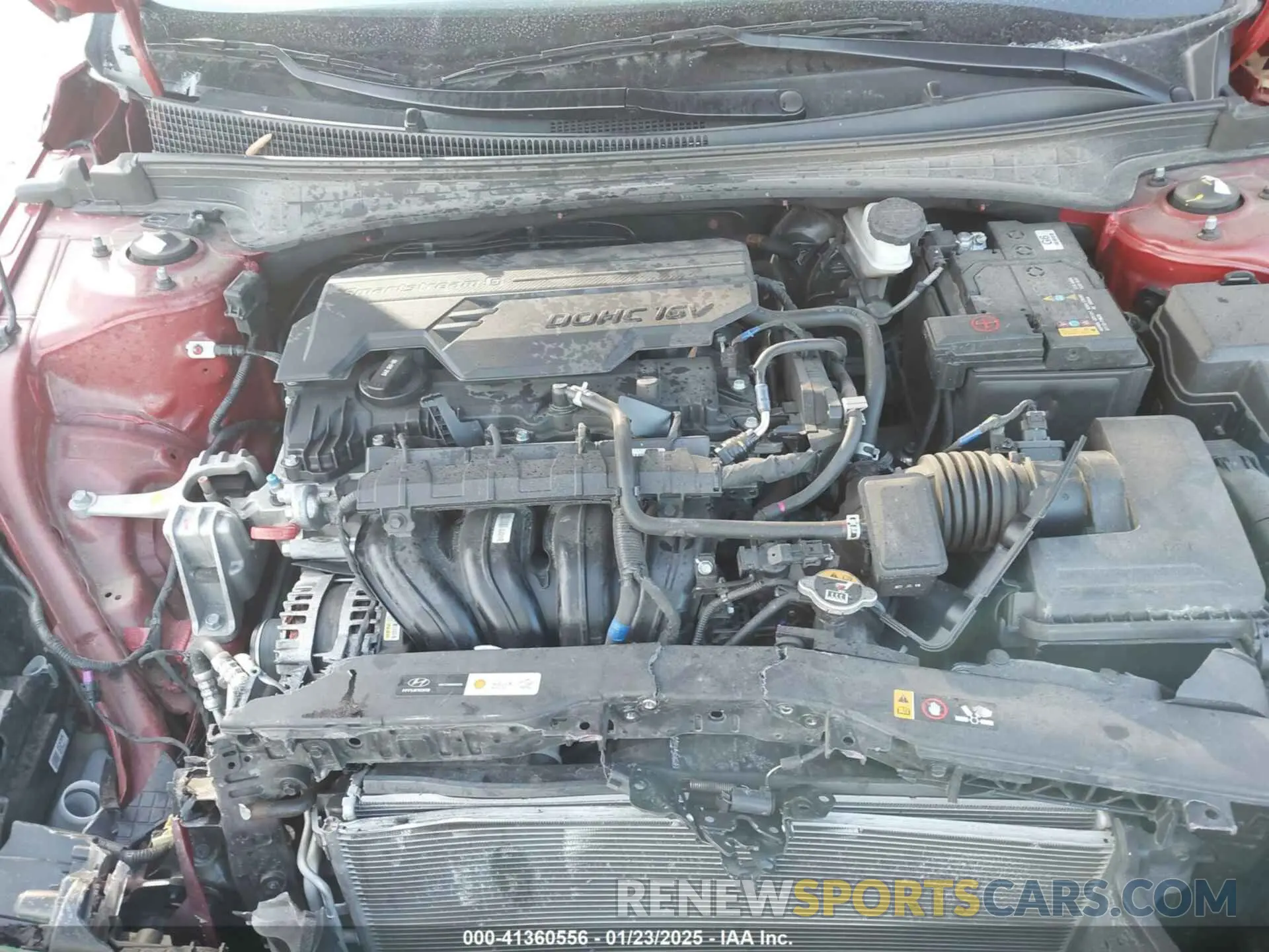 10 Photograph of a damaged car KMHLM4AG1PU416433 HYUNDAI ELANTRA 2023