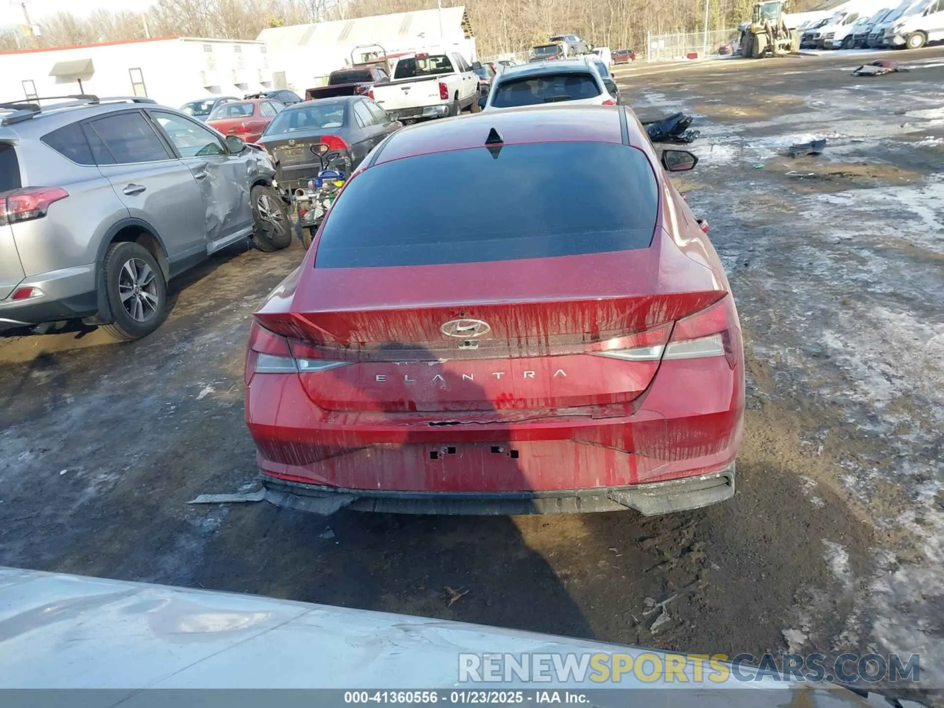 16 Photograph of a damaged car KMHLM4AG1PU416433 HYUNDAI ELANTRA 2023