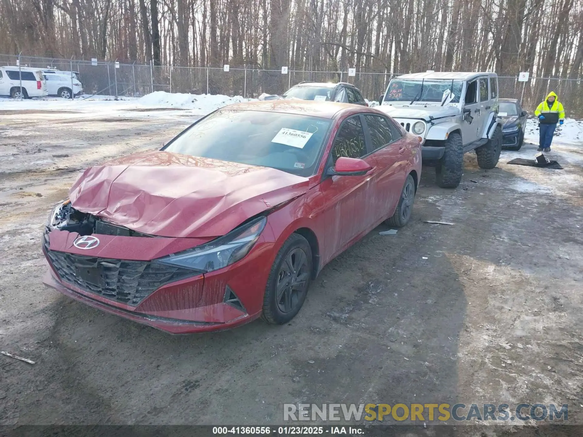 2 Photograph of a damaged car KMHLM4AG1PU416433 HYUNDAI ELANTRA 2023