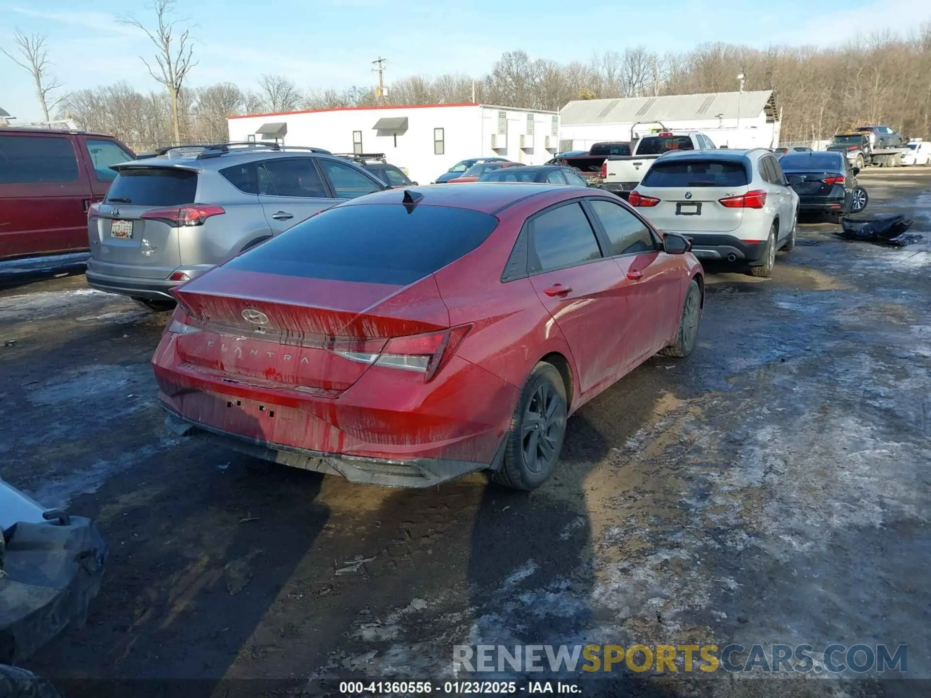 4 Photograph of a damaged car KMHLM4AG1PU416433 HYUNDAI ELANTRA 2023