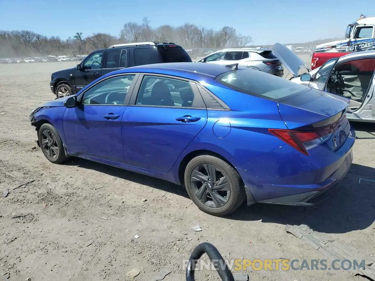 2 Photograph of a damaged car KMHLM4AG1PU417291 HYUNDAI ELANTRA 2023
