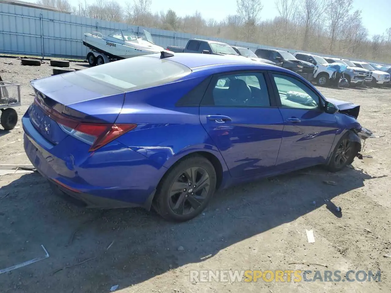 3 Photograph of a damaged car KMHLM4AG1PU417291 HYUNDAI ELANTRA 2023