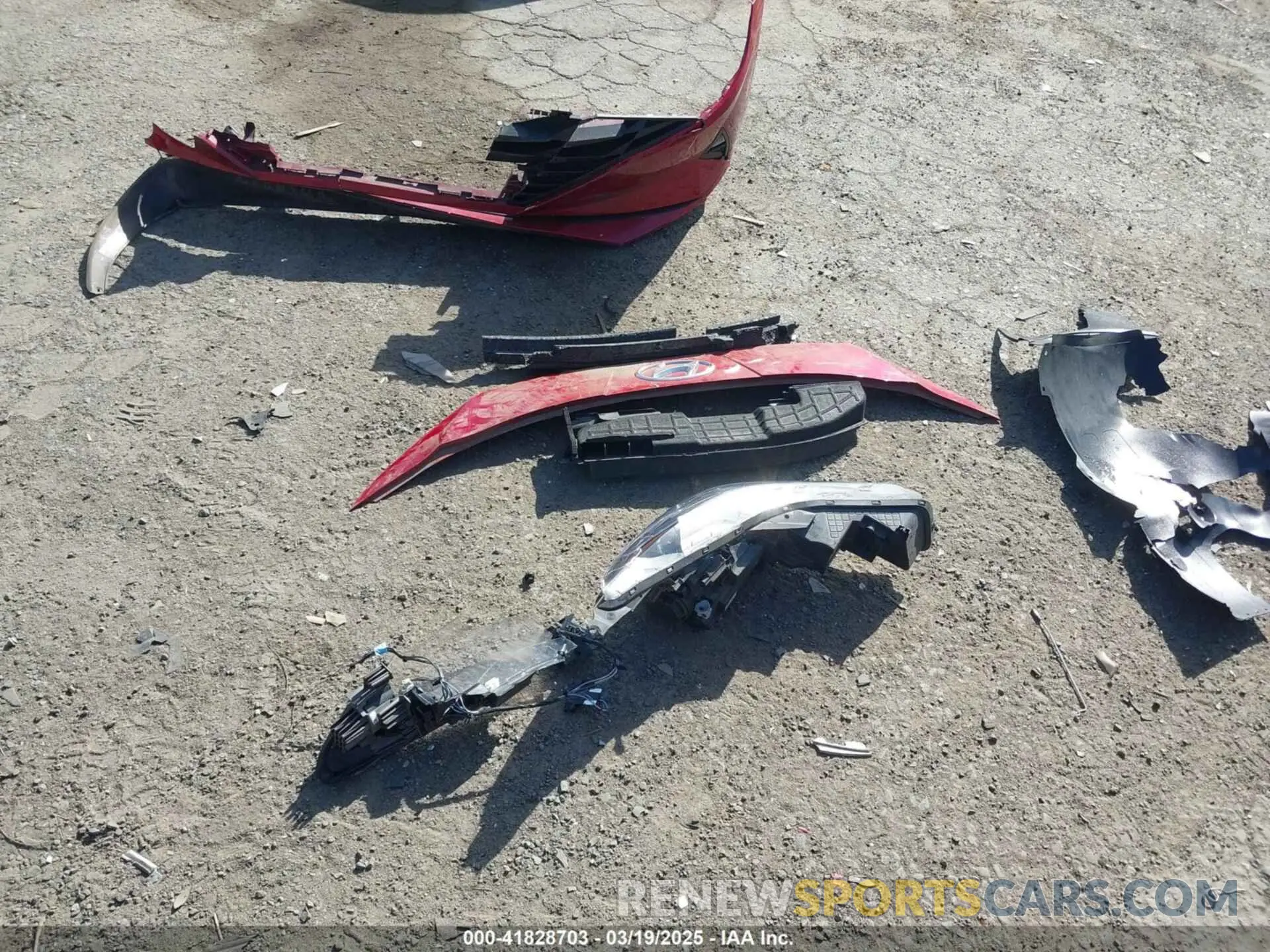 11 Photograph of a damaged car KMHLM4AG1PU431675 HYUNDAI ELANTRA 2023
