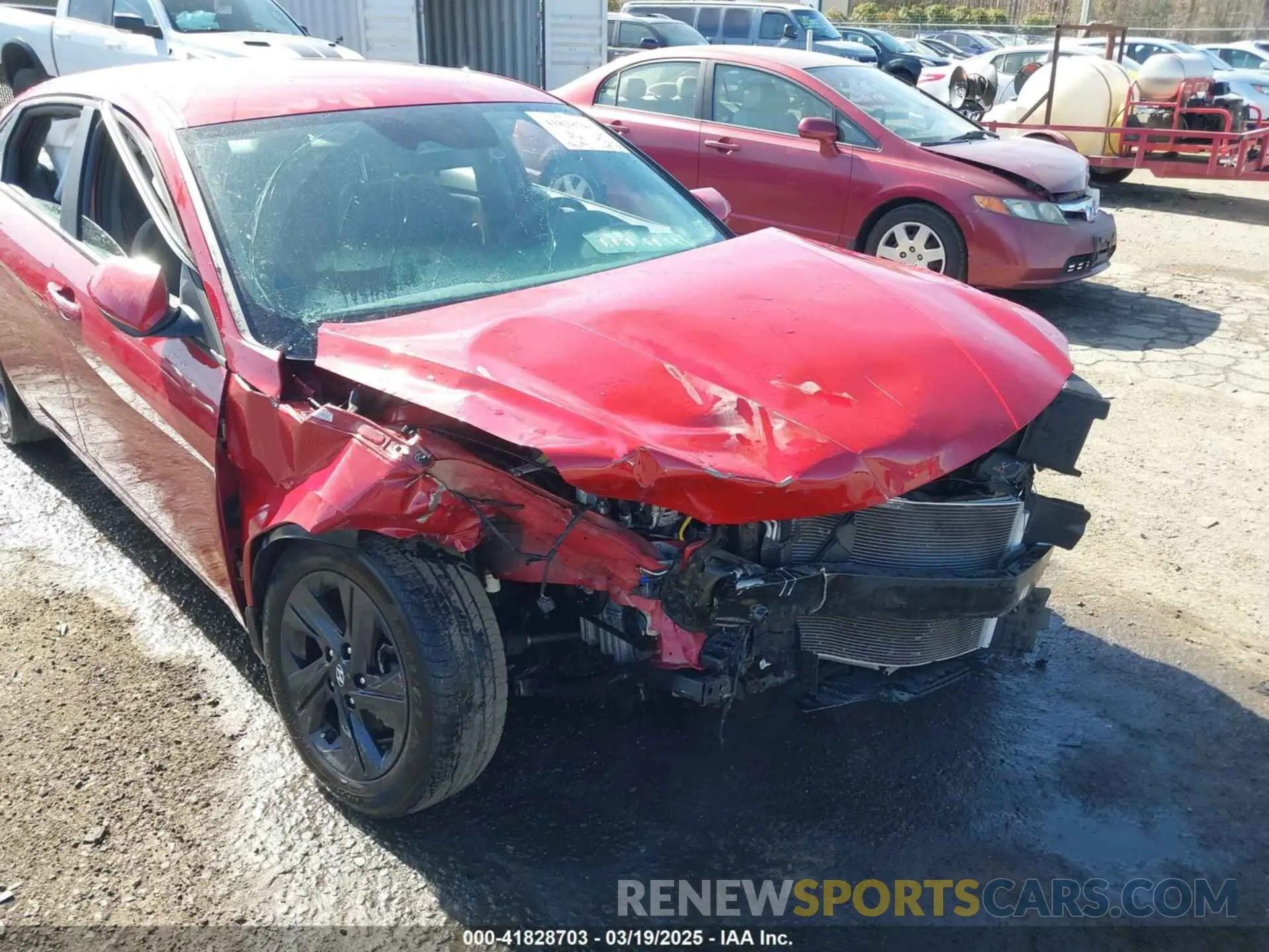 6 Photograph of a damaged car KMHLM4AG1PU431675 HYUNDAI ELANTRA 2023