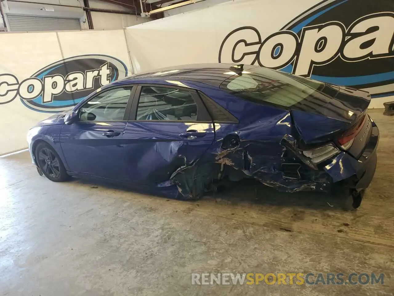 2 Photograph of a damaged car KMHLM4AG1PU478401 HYUNDAI ELANTRA 2023