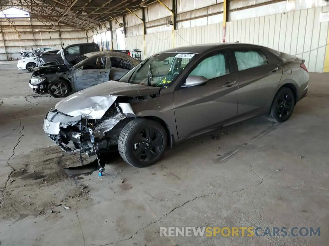 1 Photograph of a damaged car KMHLM4AG1PU479502 HYUNDAI ELANTRA 2023