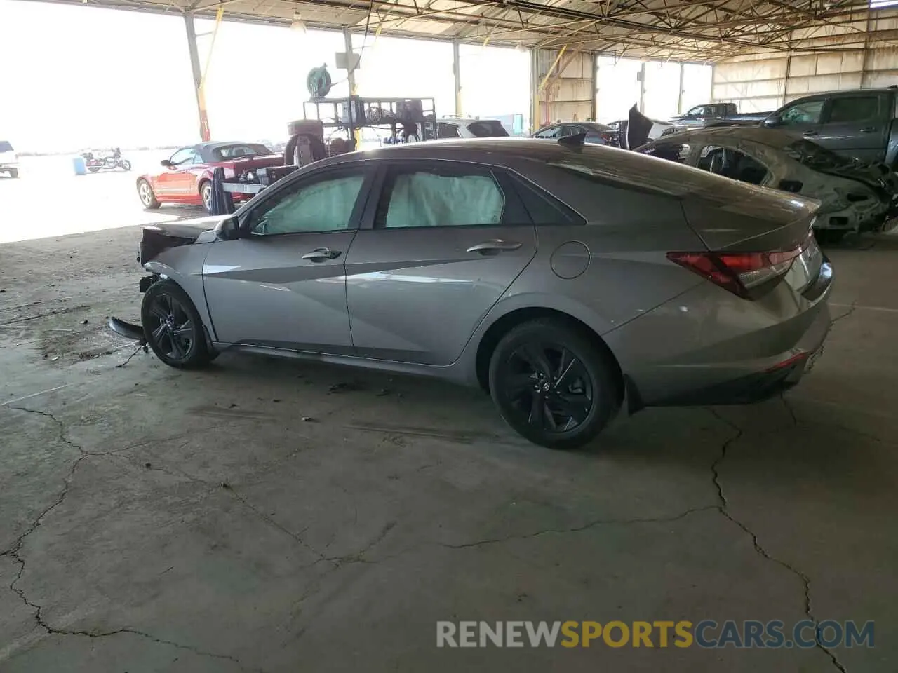 2 Photograph of a damaged car KMHLM4AG1PU479502 HYUNDAI ELANTRA 2023