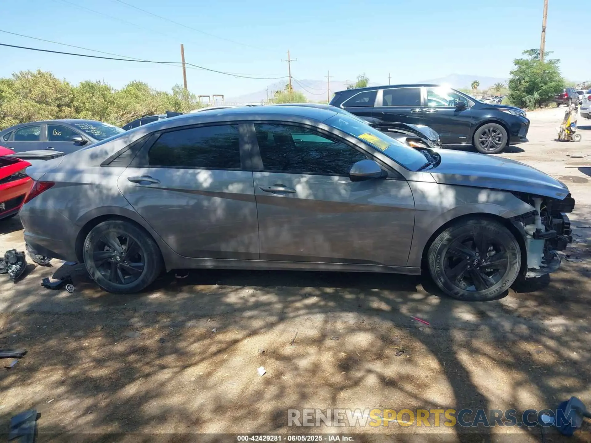 14 Photograph of a damaged car KMHLM4AG1PU512210 HYUNDAI ELANTRA 2023