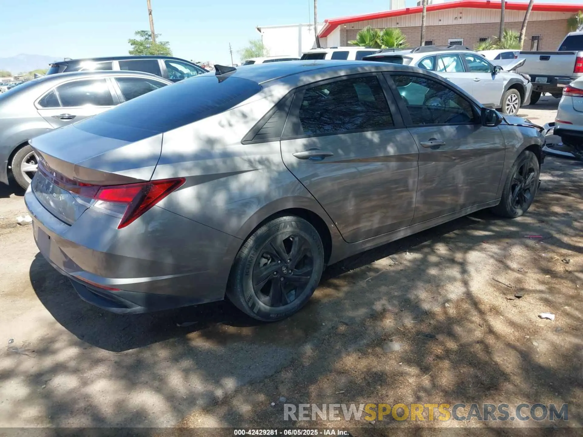 4 Photograph of a damaged car KMHLM4AG1PU512210 HYUNDAI ELANTRA 2023