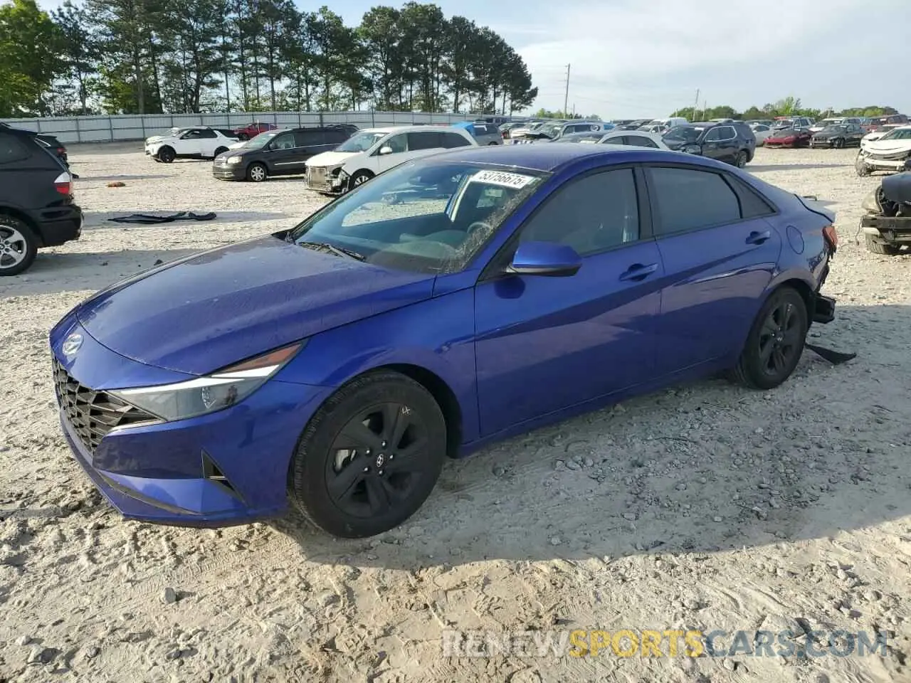 1 Photograph of a damaged car KMHLM4AG1PU549225 HYUNDAI ELANTRA 2023