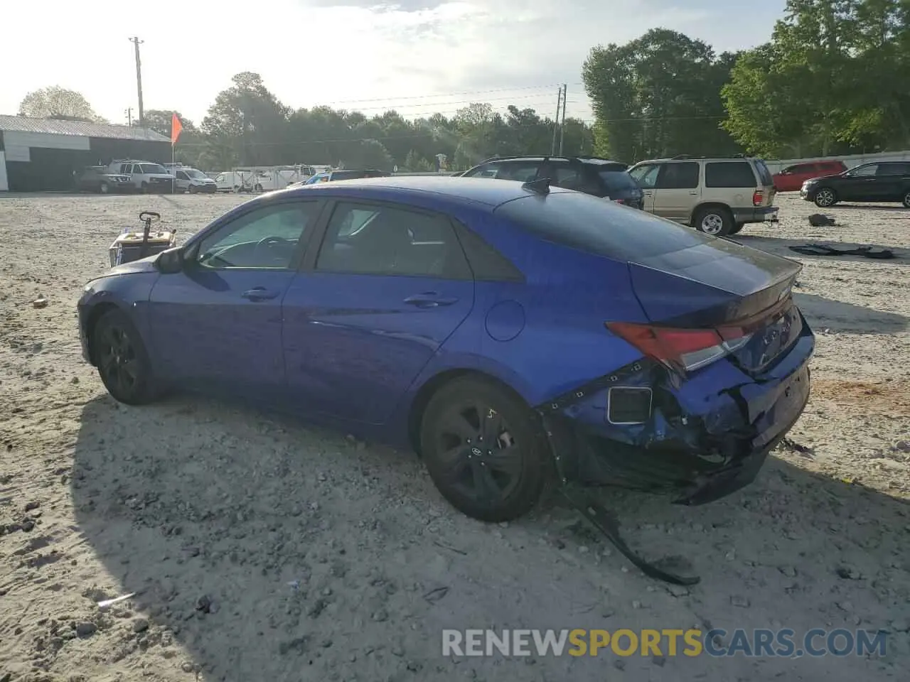 2 Photograph of a damaged car KMHLM4AG1PU549225 HYUNDAI ELANTRA 2023