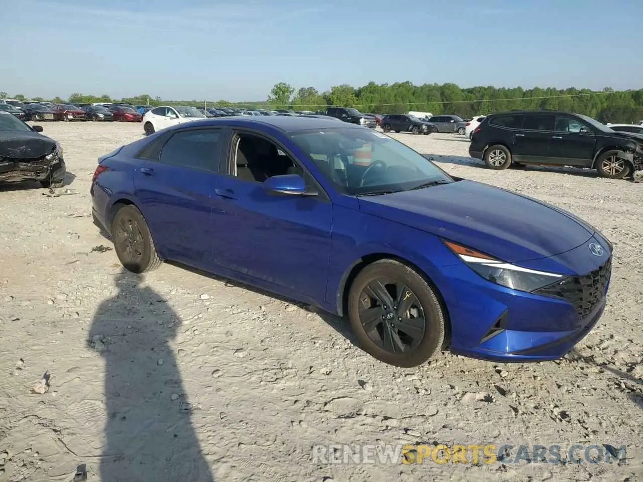 4 Photograph of a damaged car KMHLM4AG1PU549225 HYUNDAI ELANTRA 2023