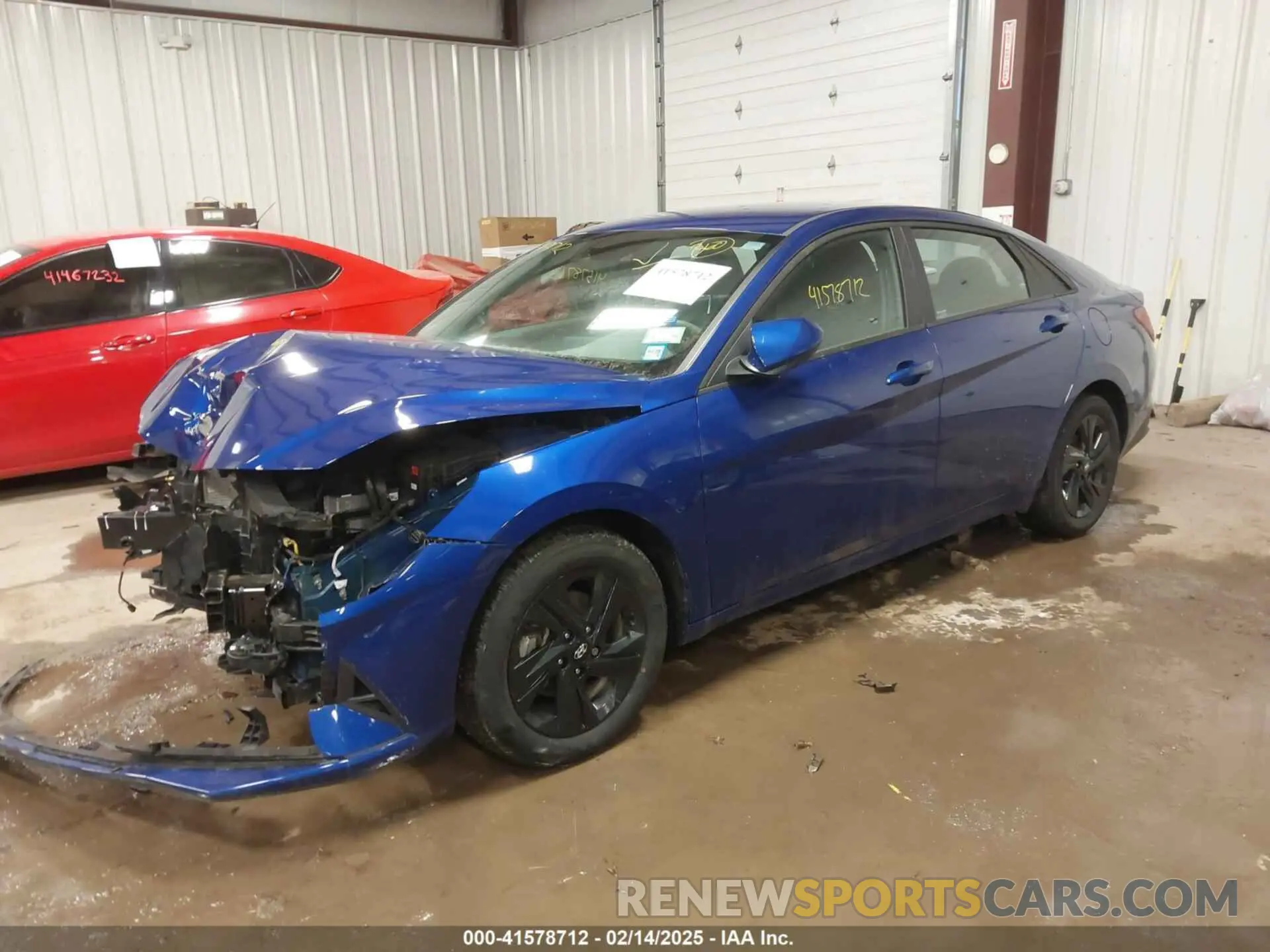 2 Photograph of a damaged car KMHLM4AG1PU568132 HYUNDAI ELANTRA 2023