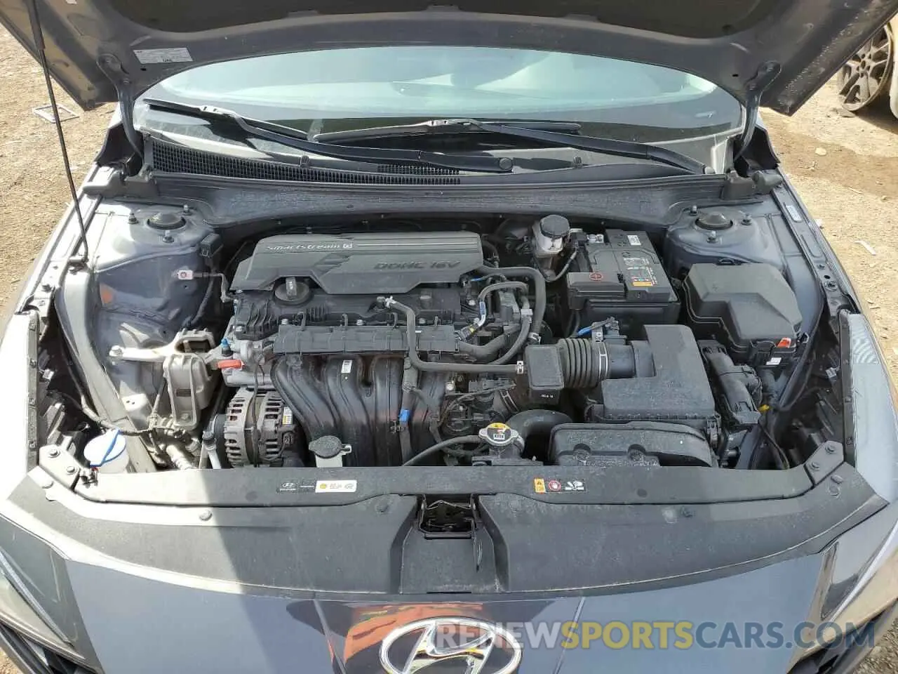 11 Фотография поврежденного автомобиля KMHLM4AG1PU594326 HYUNDAI ELANTRA 2023