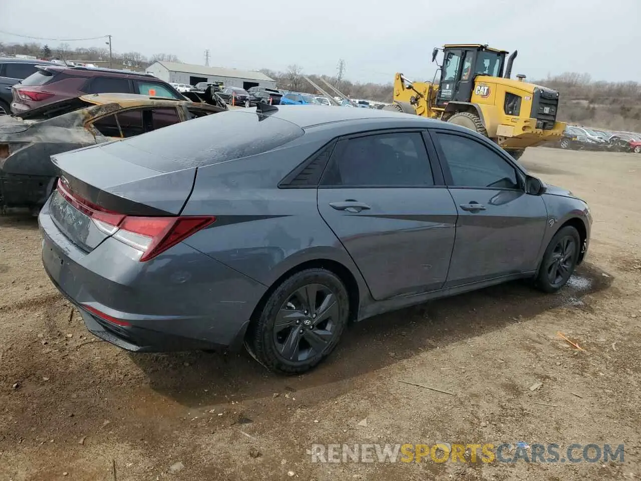 3 Фотография поврежденного автомобиля KMHLM4AG1PU594326 HYUNDAI ELANTRA 2023