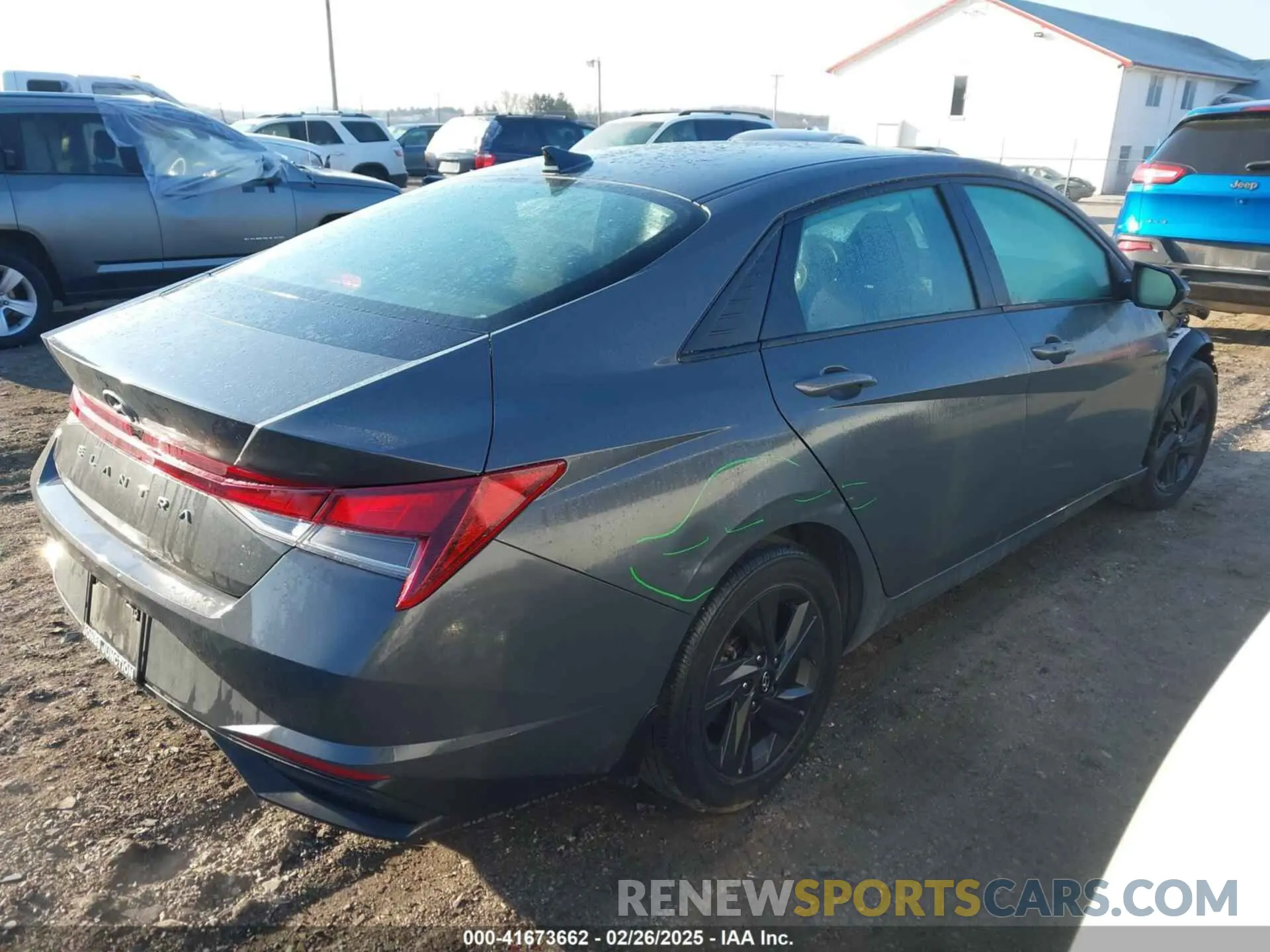 4 Фотография поврежденного автомобиля KMHLM4AG1PU617961 HYUNDAI ELANTRA 2023