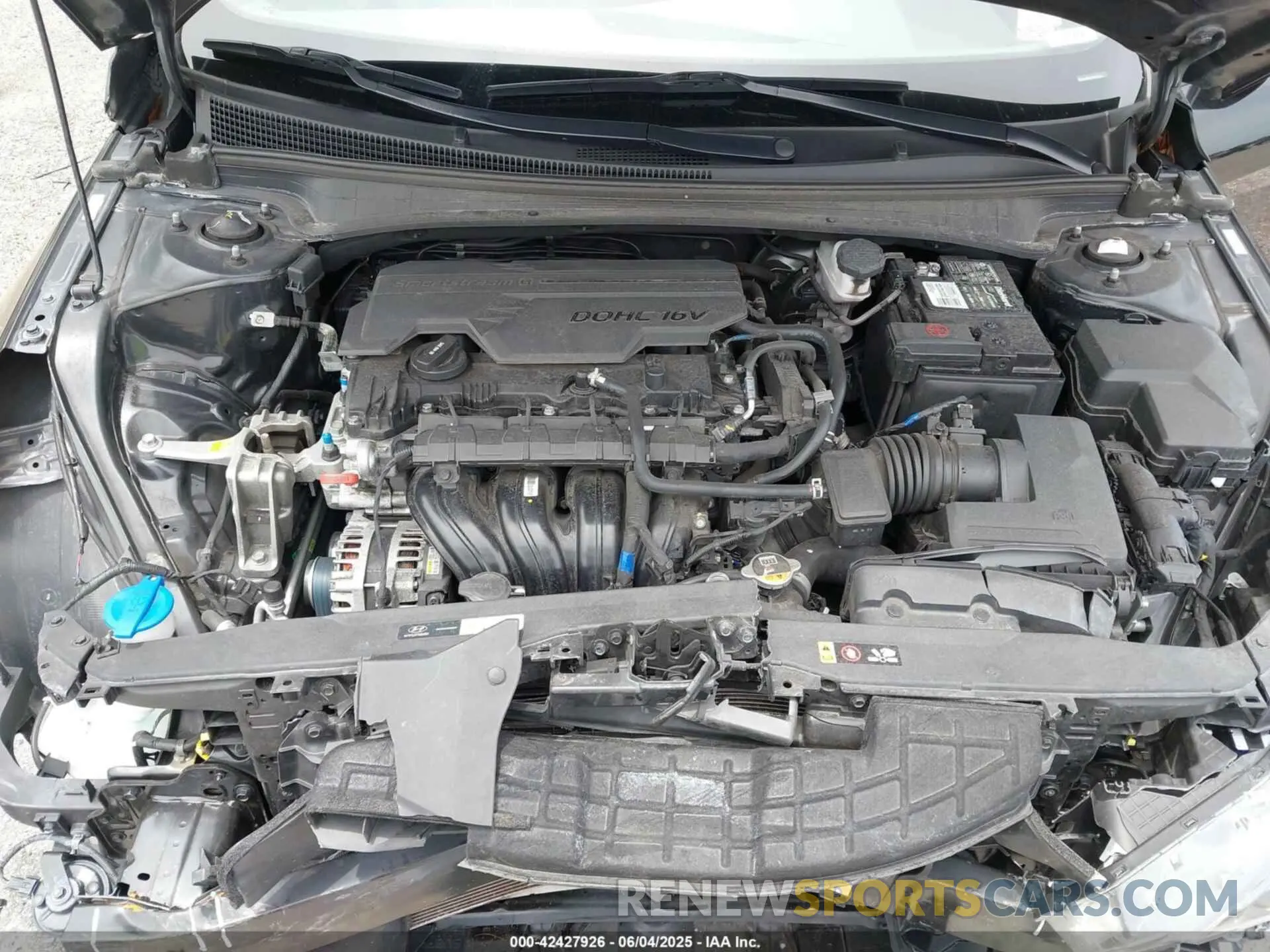 10 Photograph of a damaged car KMHLM4AG2PU374774 HYUNDAI ELANTRA 2023