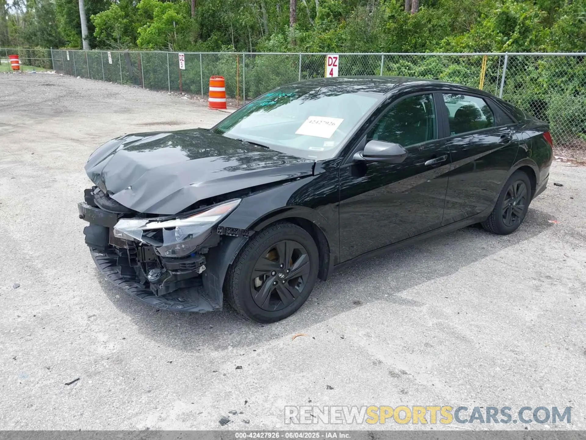 2 Photograph of a damaged car KMHLM4AG2PU374774 HYUNDAI ELANTRA 2023