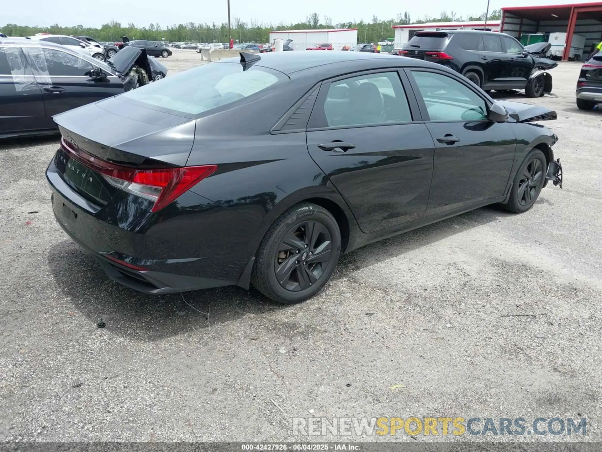 4 Photograph of a damaged car KMHLM4AG2PU374774 HYUNDAI ELANTRA 2023