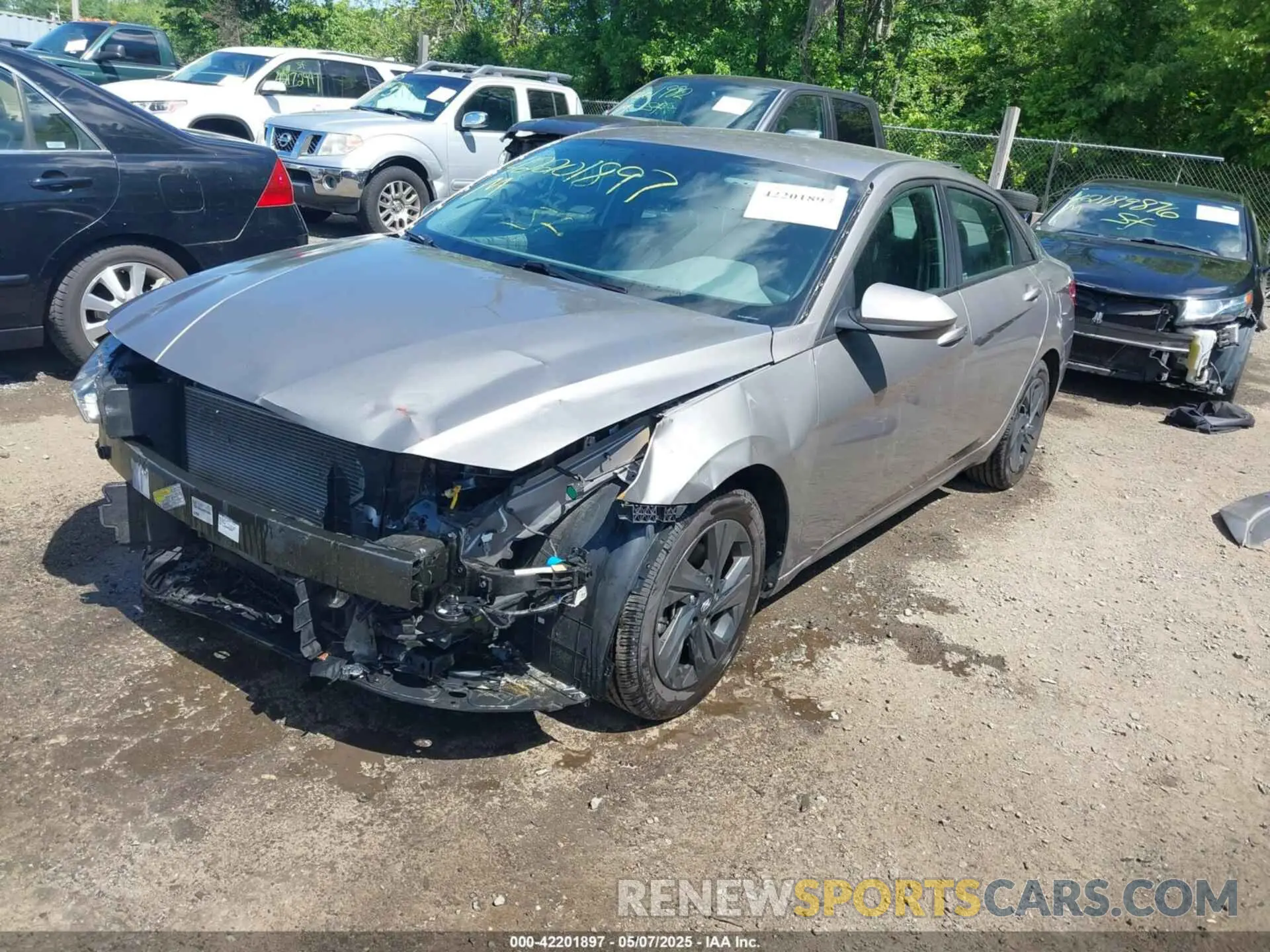 2 Фотография поврежденного автомобиля KMHLM4AG2PU379294 HYUNDAI ELANTRA 2023