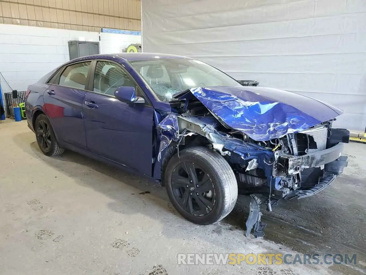 4 Photograph of a damaged car KMHLM4AG2PU437663 HYUNDAI ELANTRA 2023