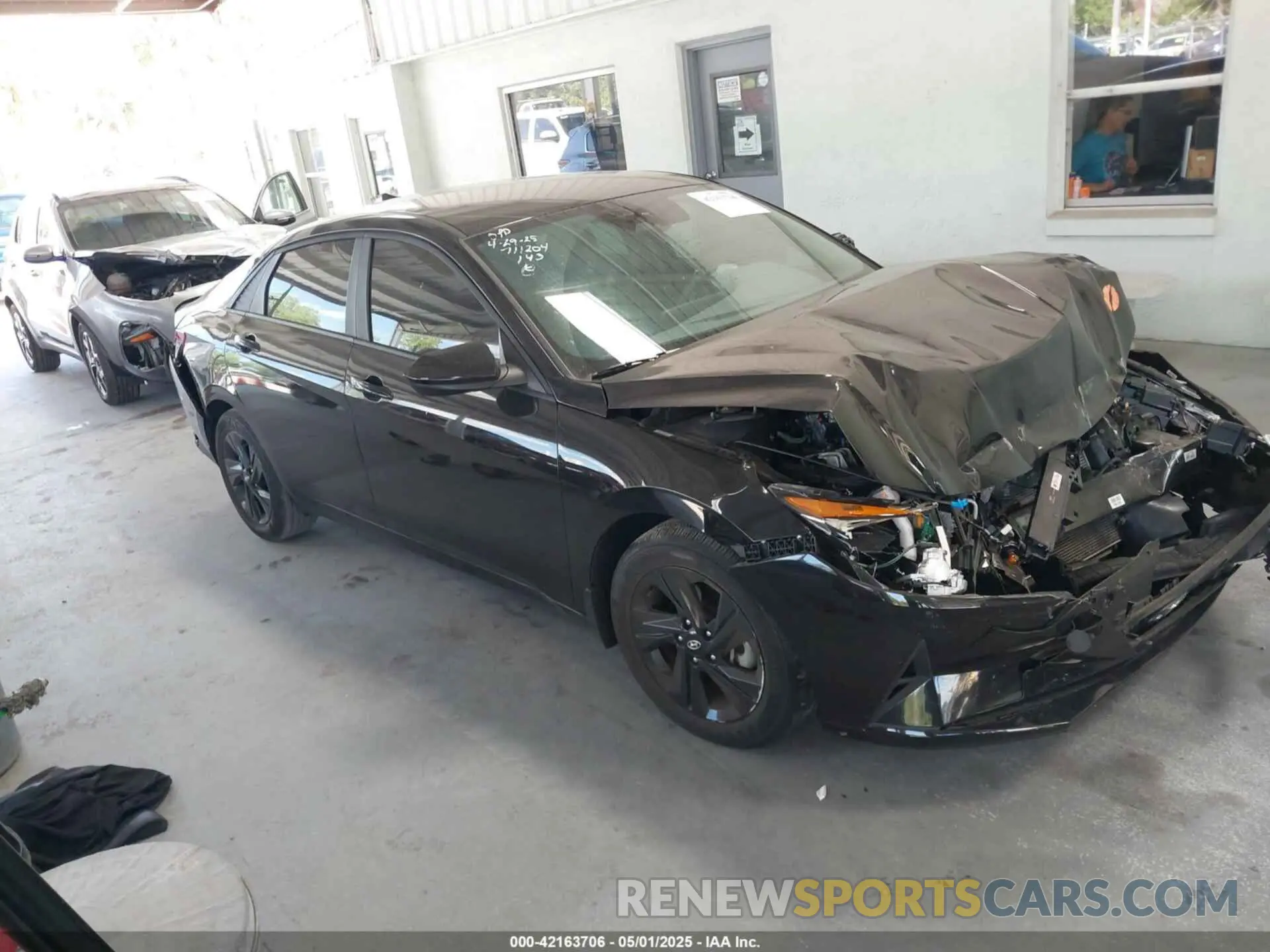 1 Photograph of a damaged car KMHLM4AG2PU539271 HYUNDAI ELANTRA 2023