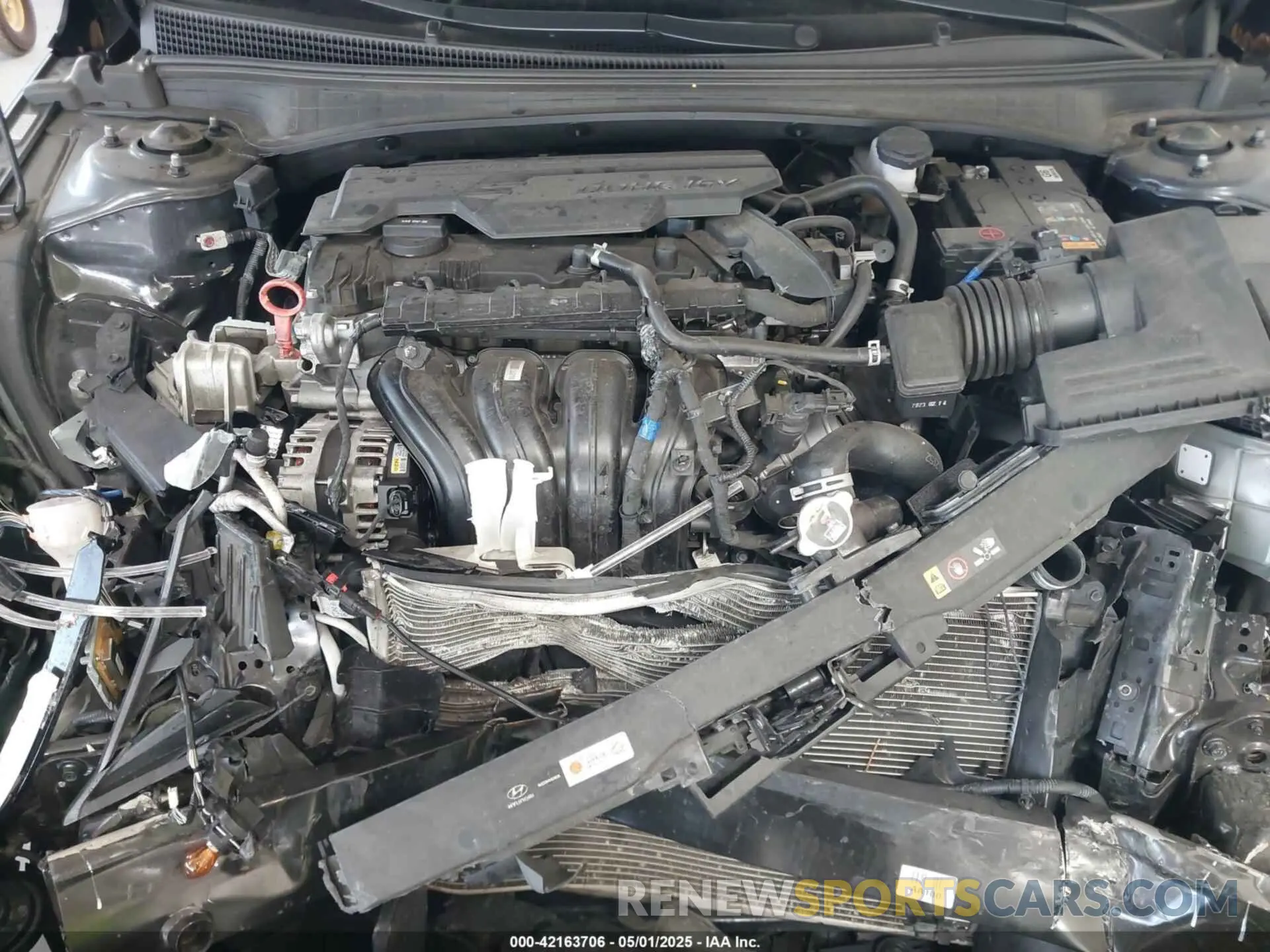 10 Photograph of a damaged car KMHLM4AG2PU539271 HYUNDAI ELANTRA 2023