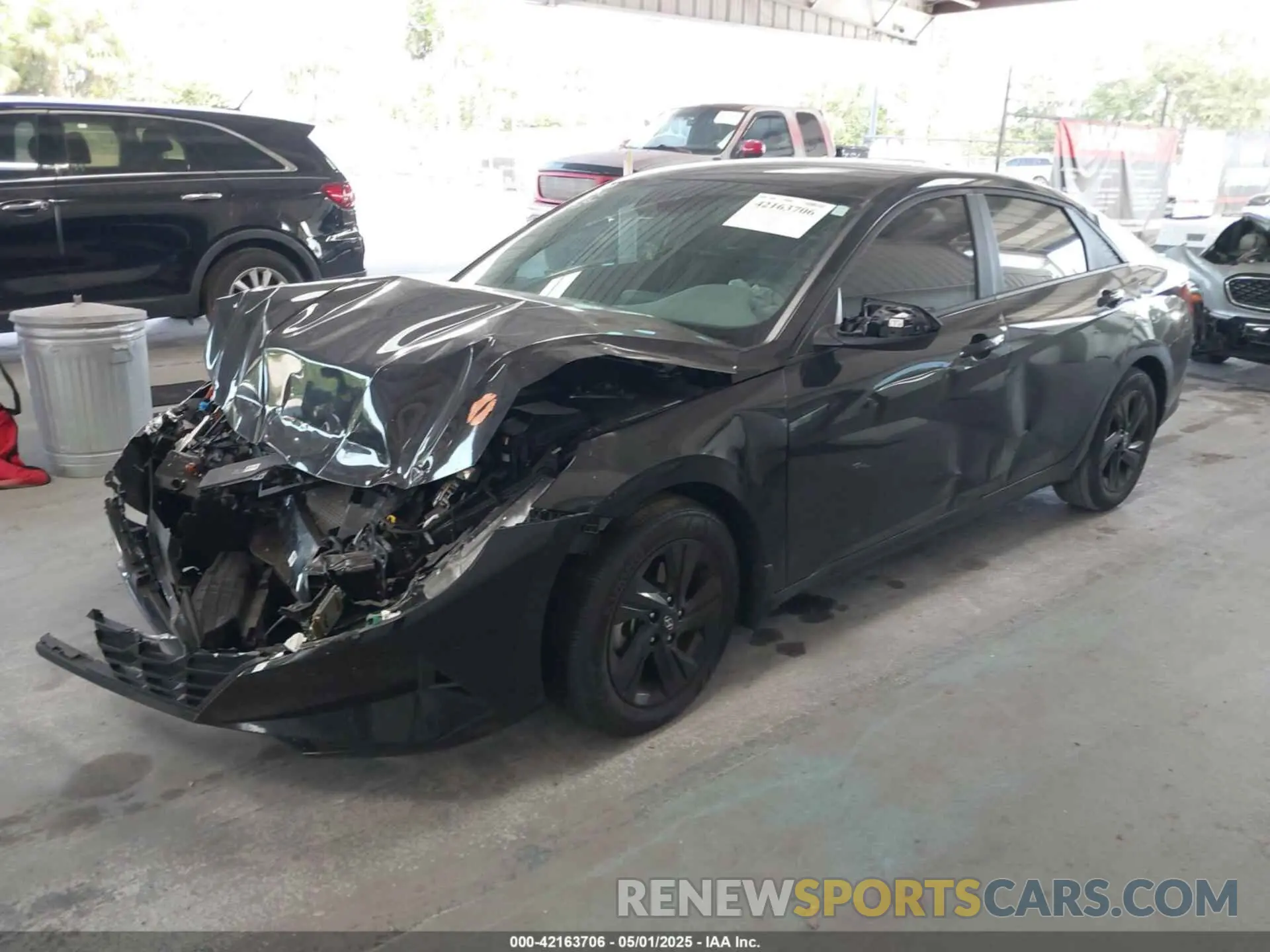 2 Photograph of a damaged car KMHLM4AG2PU539271 HYUNDAI ELANTRA 2023