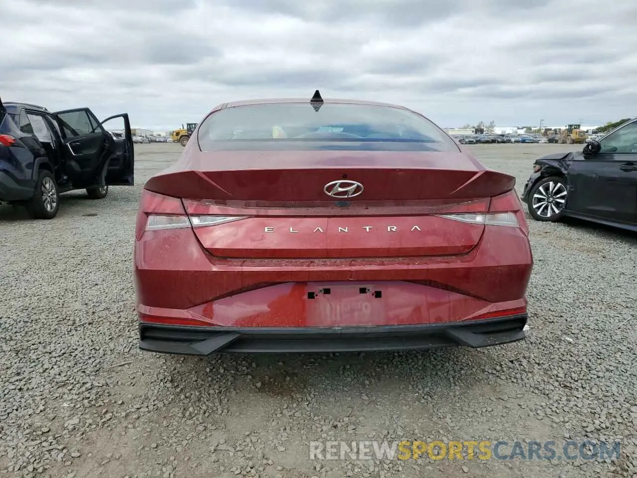 6 Photograph of a damaged car KMHLM4AG2PU562243 HYUNDAI ELANTRA 2023