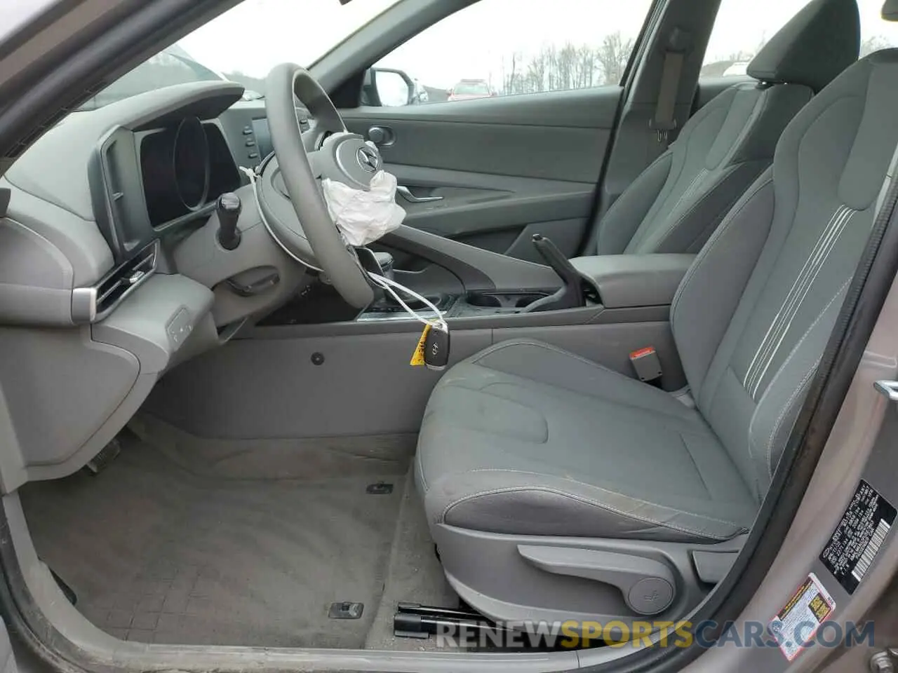 7 Photograph of a damaged car KMHLM4AG2PU567863 HYUNDAI ELANTRA 2023