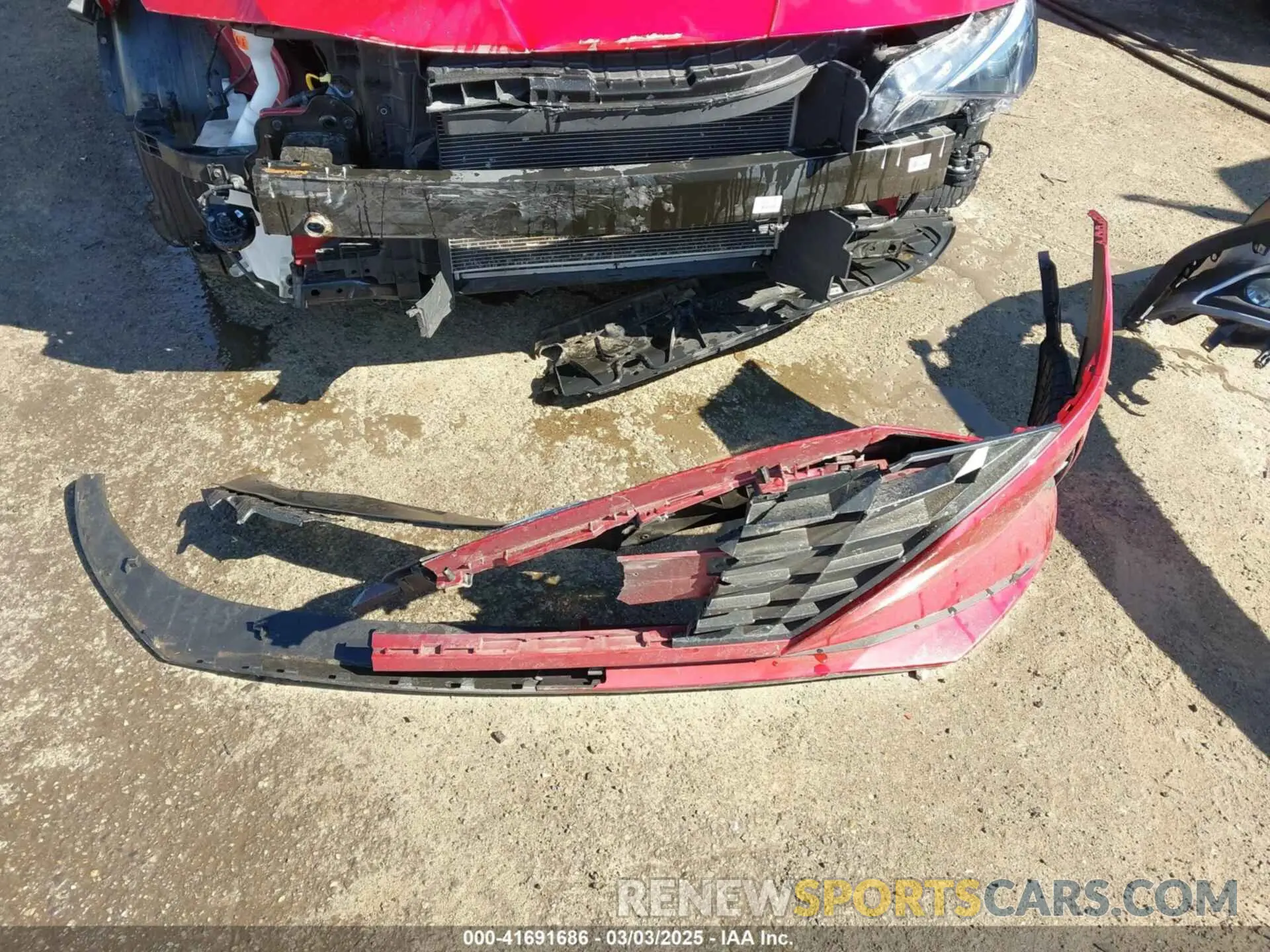 11 Photograph of a damaged car KMHLM4AG2PU602322 HYUNDAI ELANTRA 2023