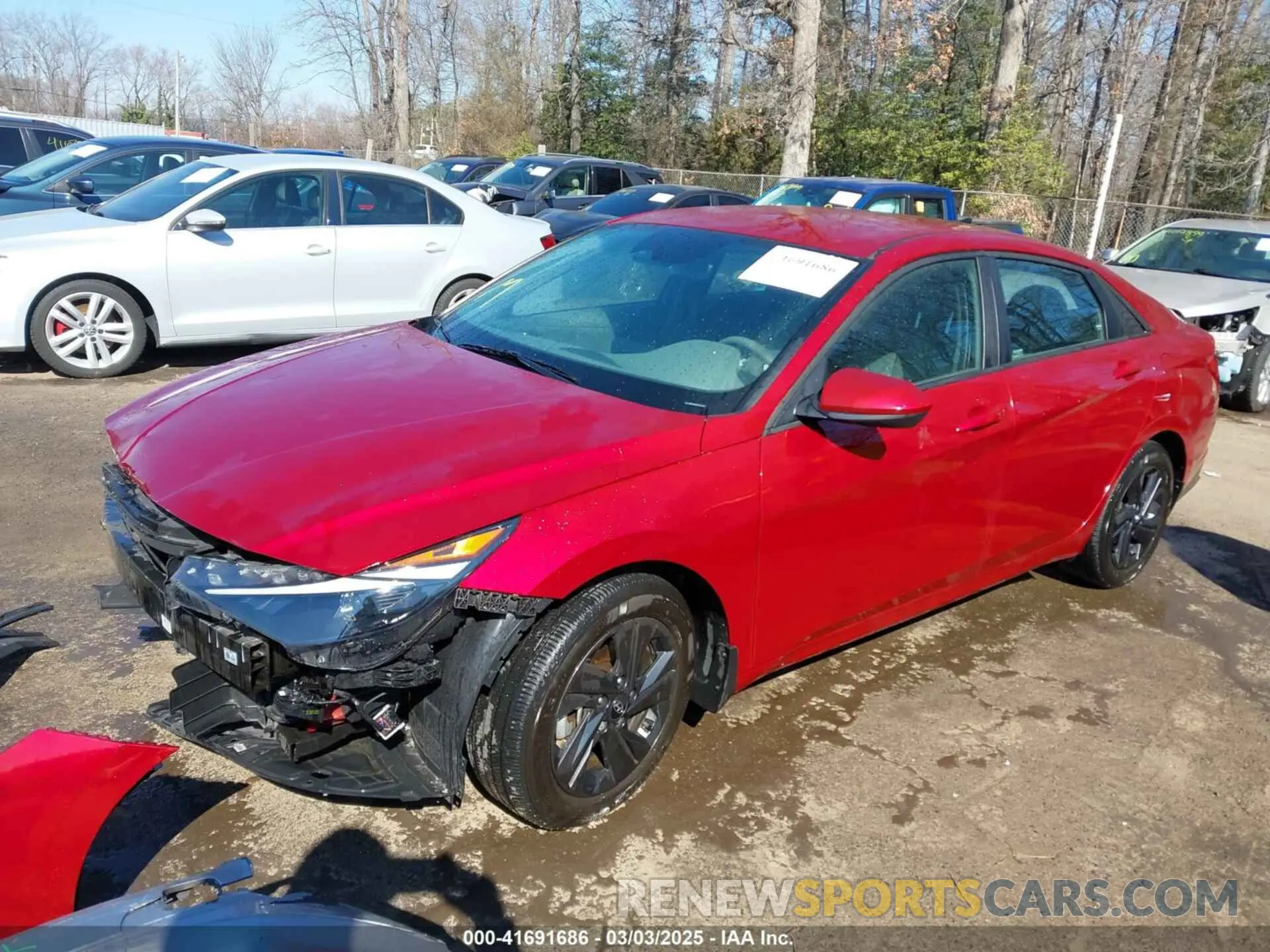 2 Photograph of a damaged car KMHLM4AG2PU602322 HYUNDAI ELANTRA 2023