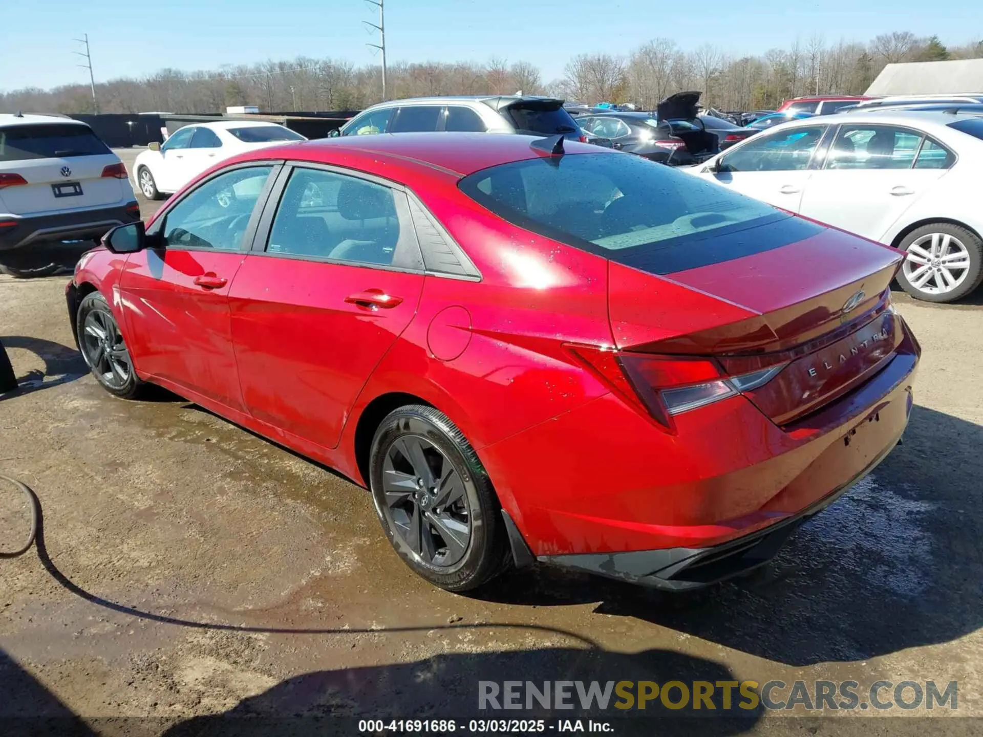 3 Photograph of a damaged car KMHLM4AG2PU602322 HYUNDAI ELANTRA 2023