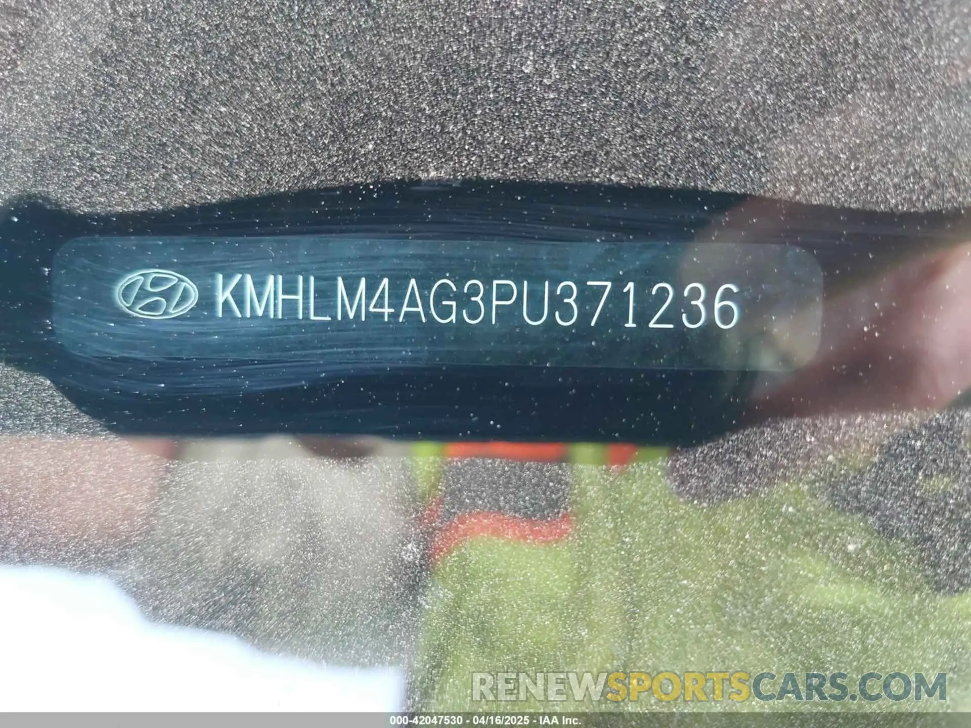 9 Фотография поврежденного автомобиля KMHLM4AG3PU371236 HYUNDAI ELANTRA 2023