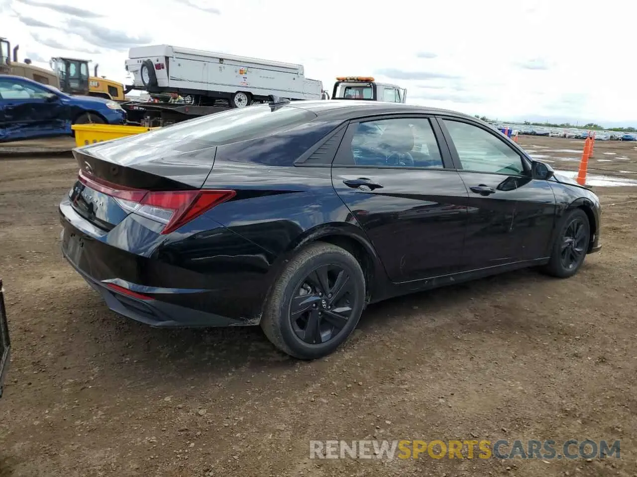 3 Photograph of a damaged car KMHLM4AG3PU372242 HYUNDAI ELANTRA 2023
