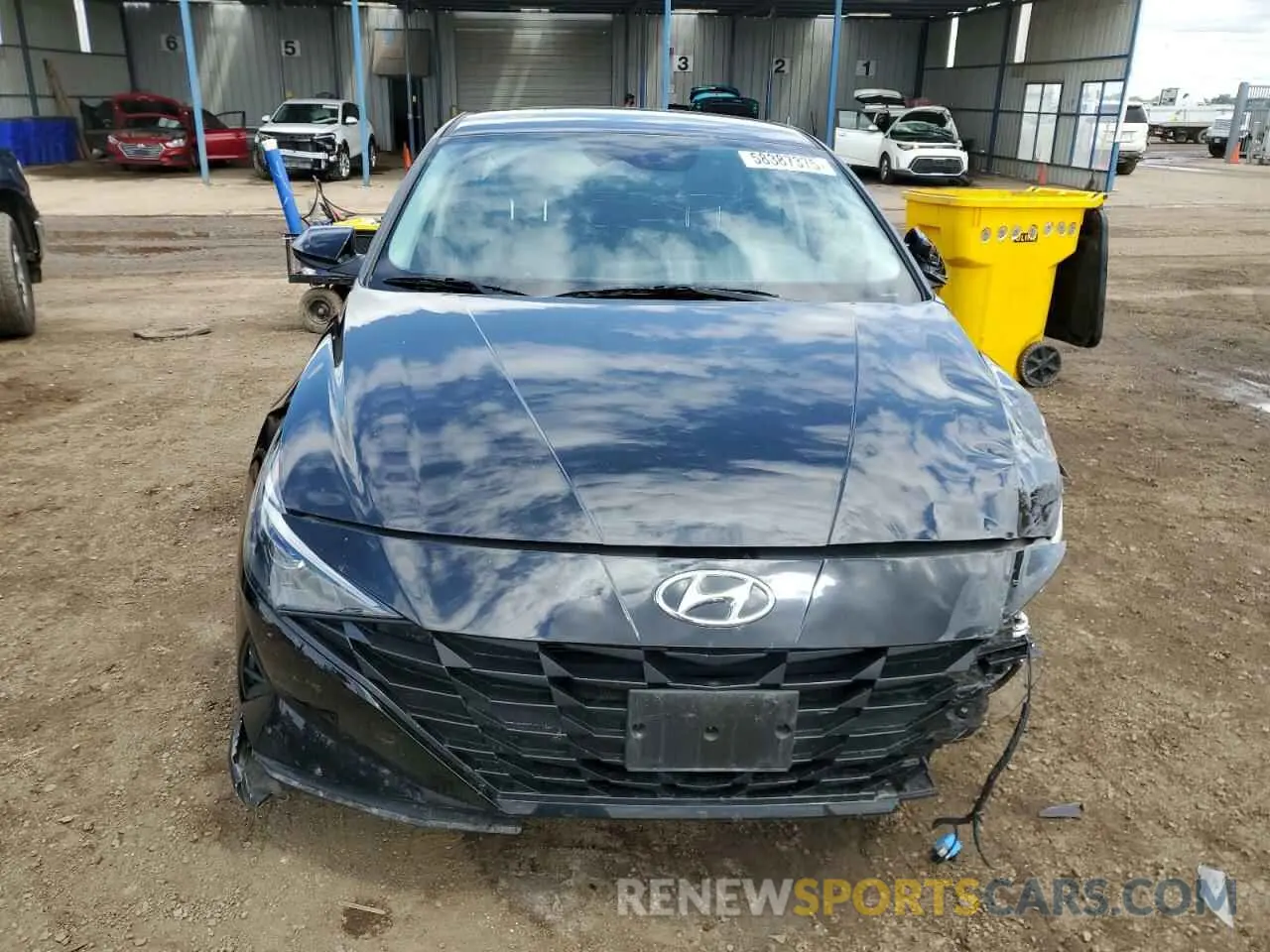 5 Photograph of a damaged car KMHLM4AG3PU372242 HYUNDAI ELANTRA 2023