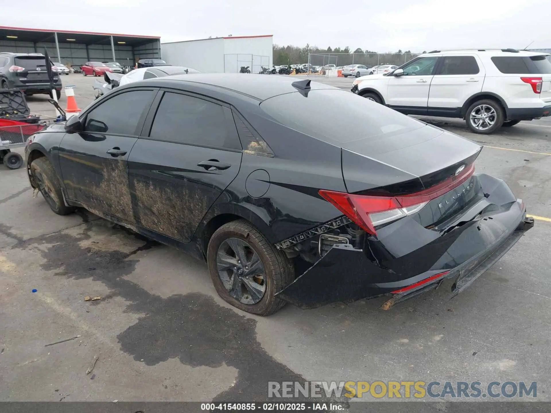 3 Фотография поврежденного автомобиля KMHLM4AG3PU382611 HYUNDAI ELANTRA 2023