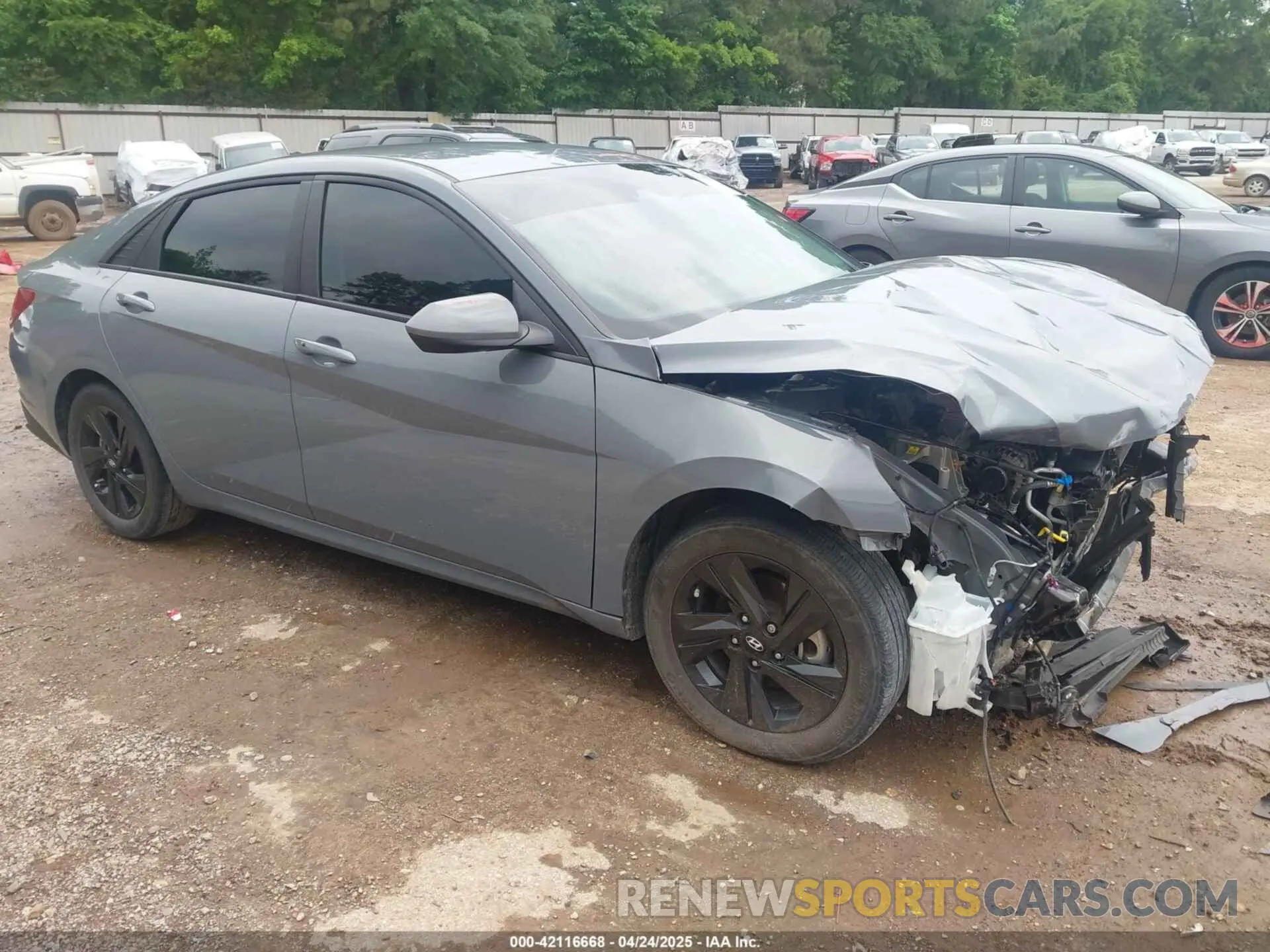 1 Фотография поврежденного автомобиля KMHLM4AG3PU436490 HYUNDAI ELANTRA 2023