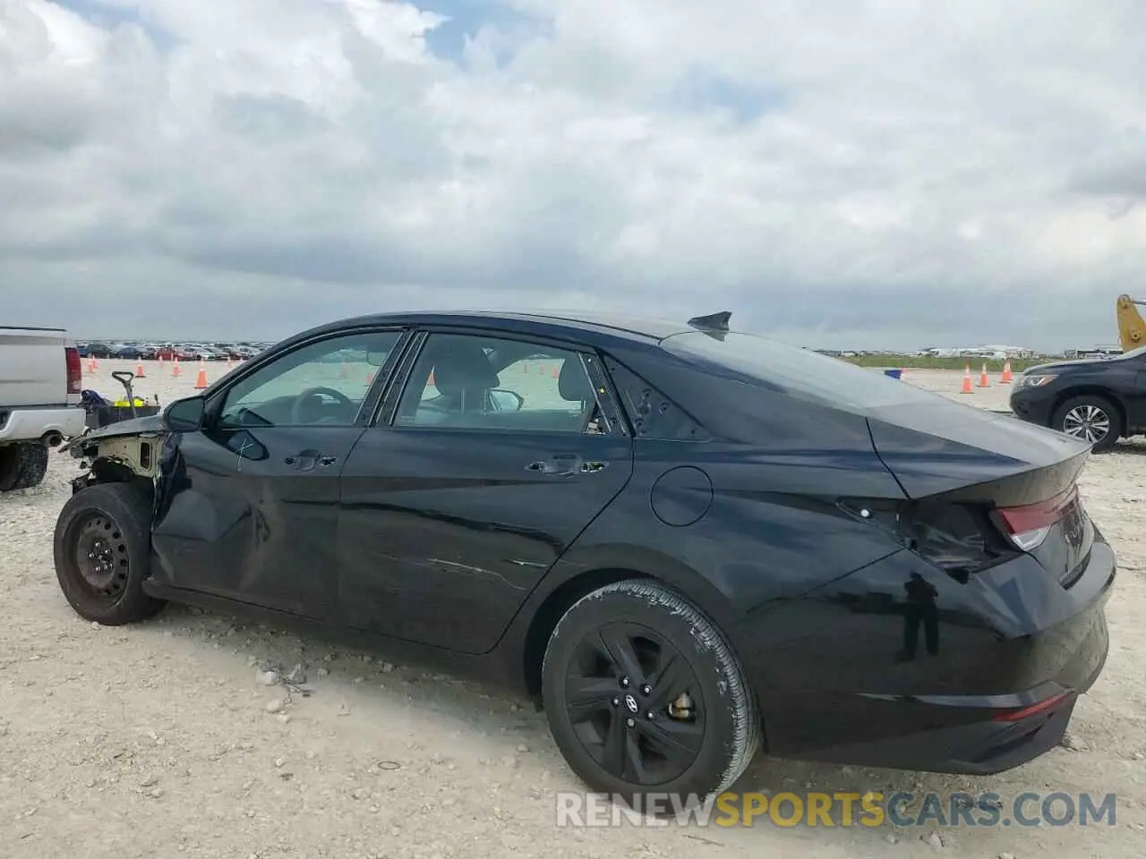 2 Photograph of a damaged car KMHLM4AG3PU447764 HYUNDAI ELANTRA 2023