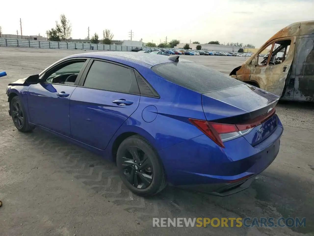 2 Photograph of a damaged car KMHLM4AG3PU479663 HYUNDAI ELANTRA 2023