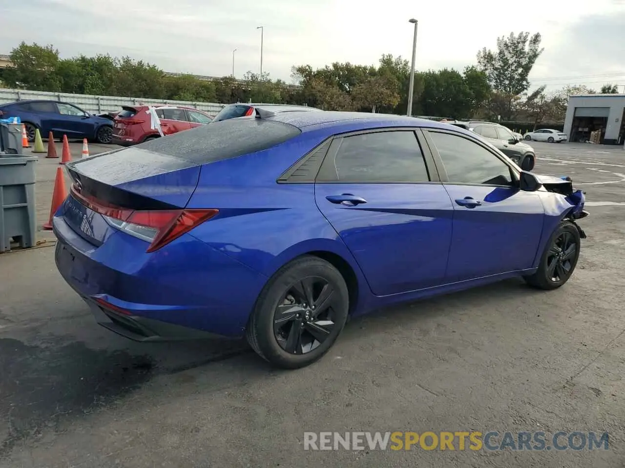 3 Photograph of a damaged car KMHLM4AG3PU479663 HYUNDAI ELANTRA 2023