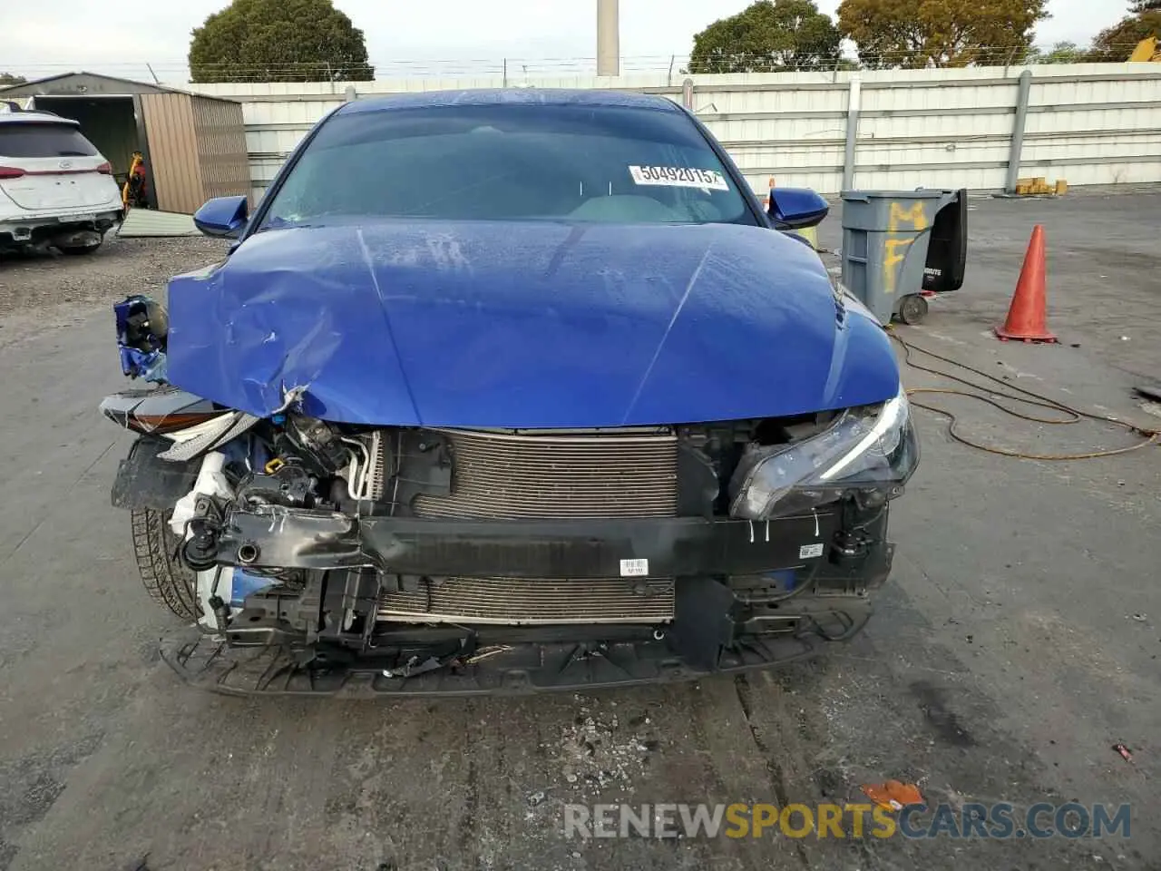 5 Photograph of a damaged car KMHLM4AG3PU479663 HYUNDAI ELANTRA 2023