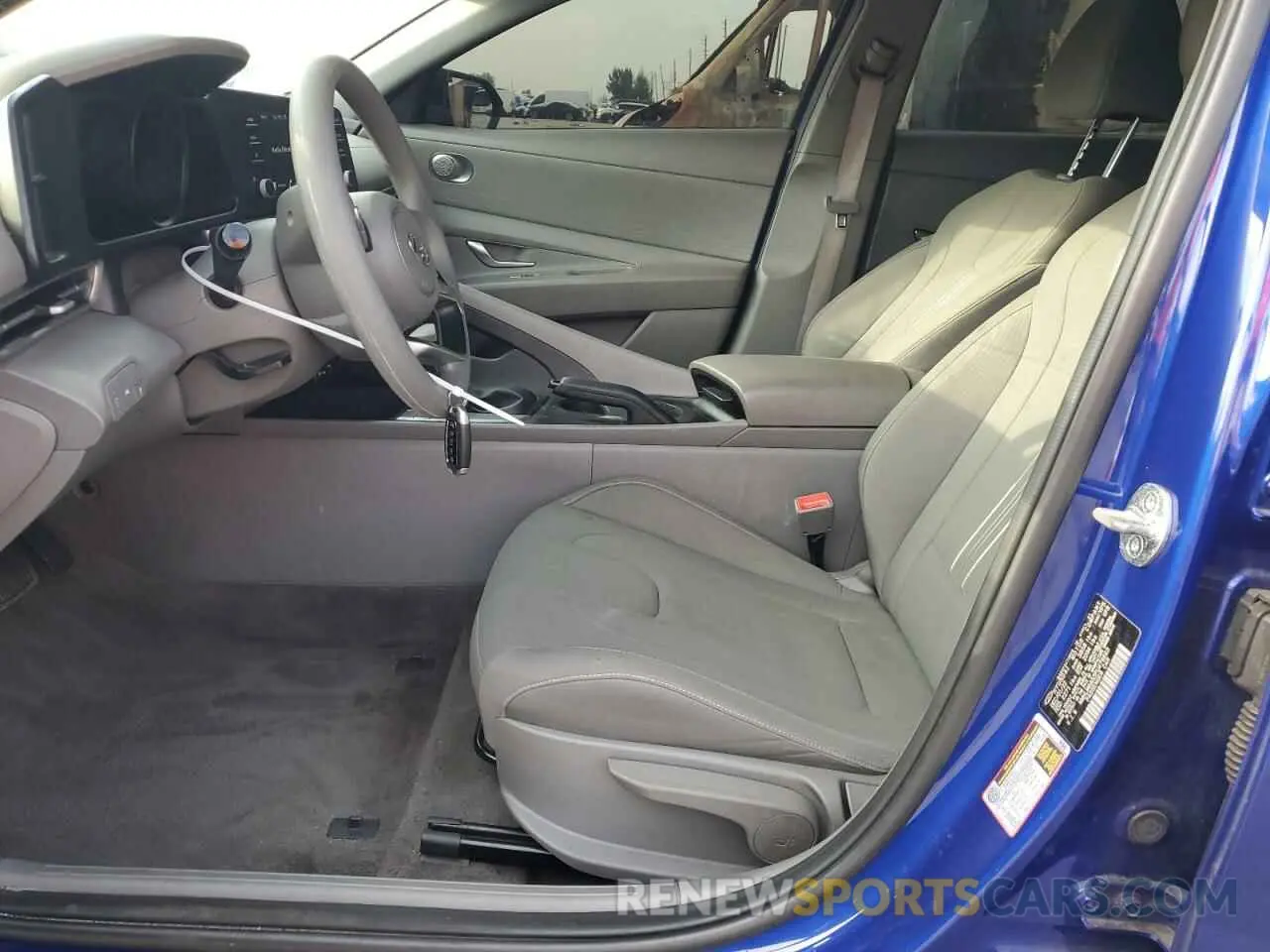 7 Photograph of a damaged car KMHLM4AG3PU479663 HYUNDAI ELANTRA 2023