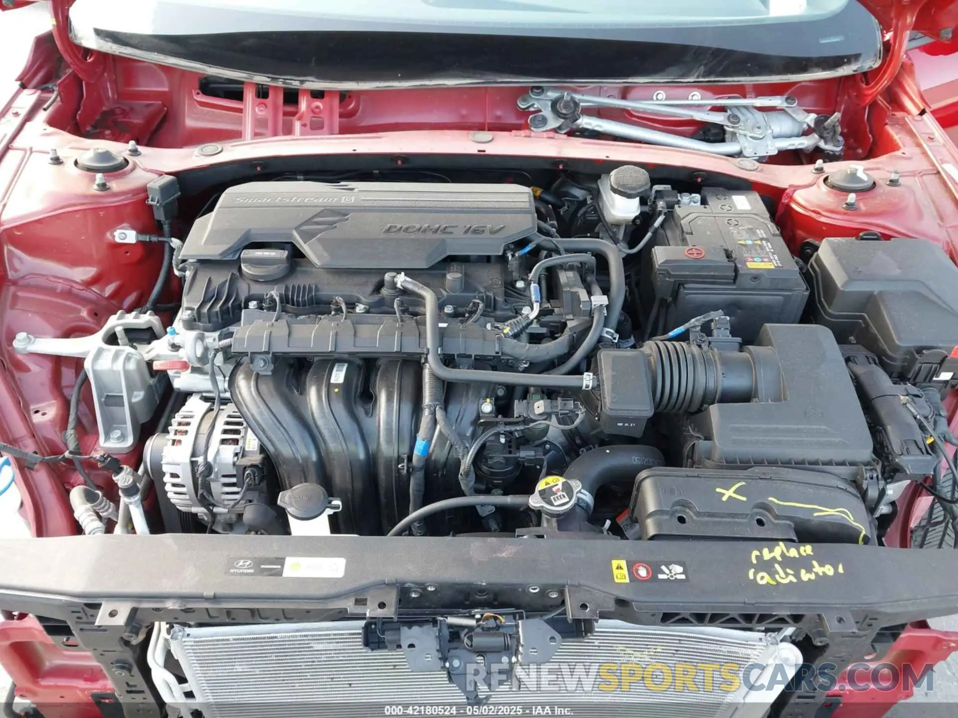 10 Фотография поврежденного автомобиля KMHLM4AG3PU483700 HYUNDAI ELANTRA 2023