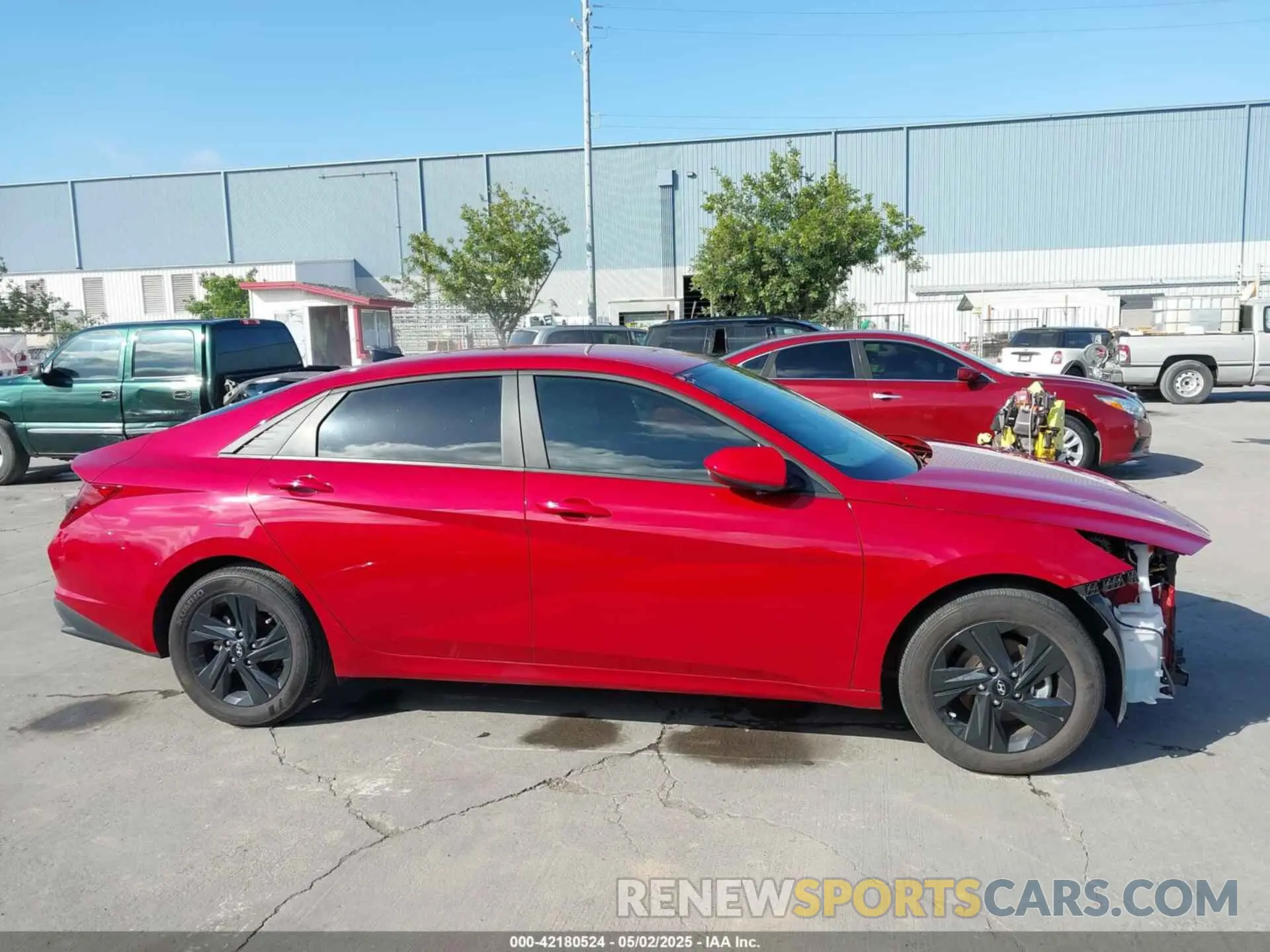 14 Фотография поврежденного автомобиля KMHLM4AG3PU483700 HYUNDAI ELANTRA 2023