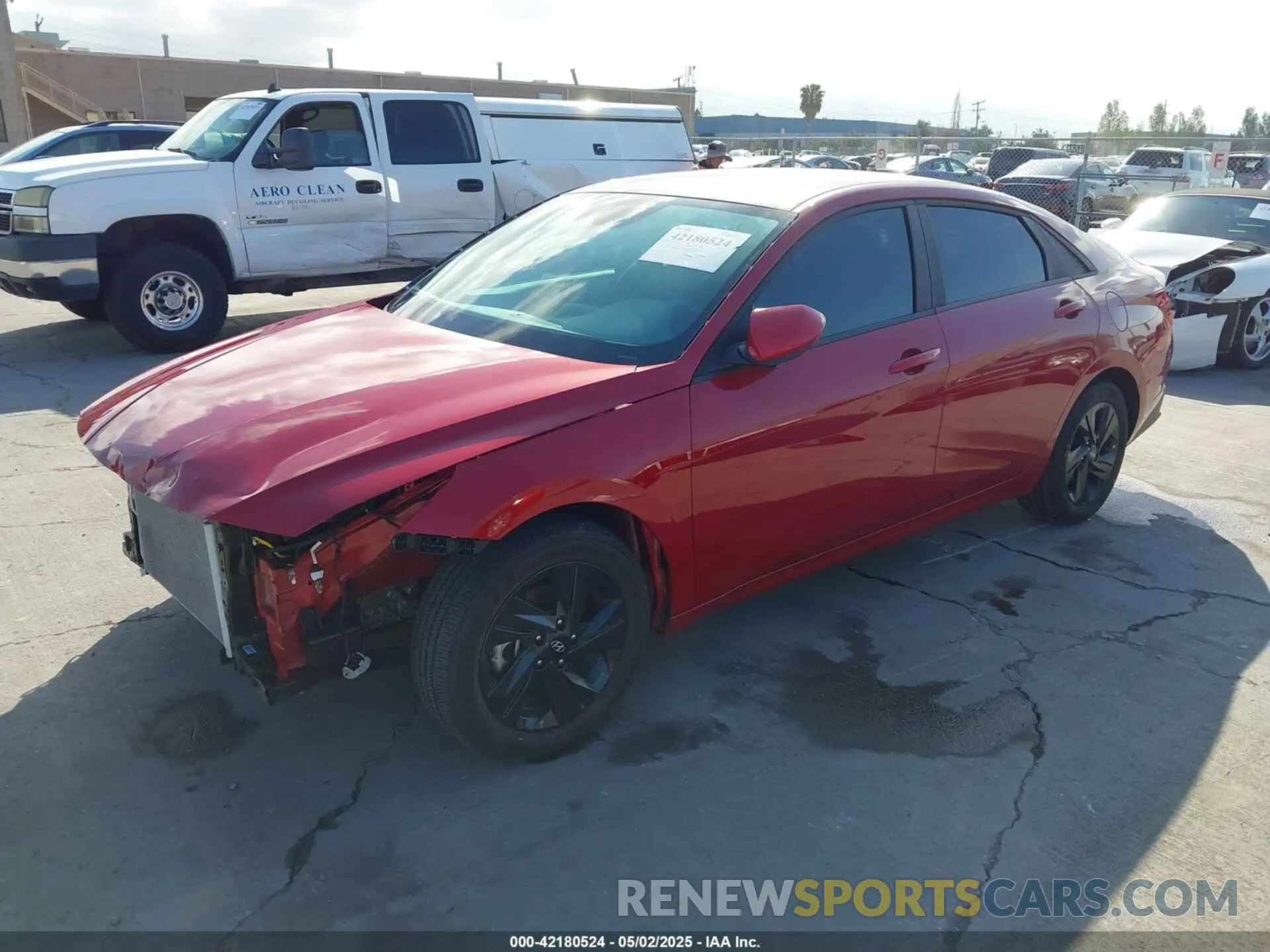 2 Фотография поврежденного автомобиля KMHLM4AG3PU483700 HYUNDAI ELANTRA 2023